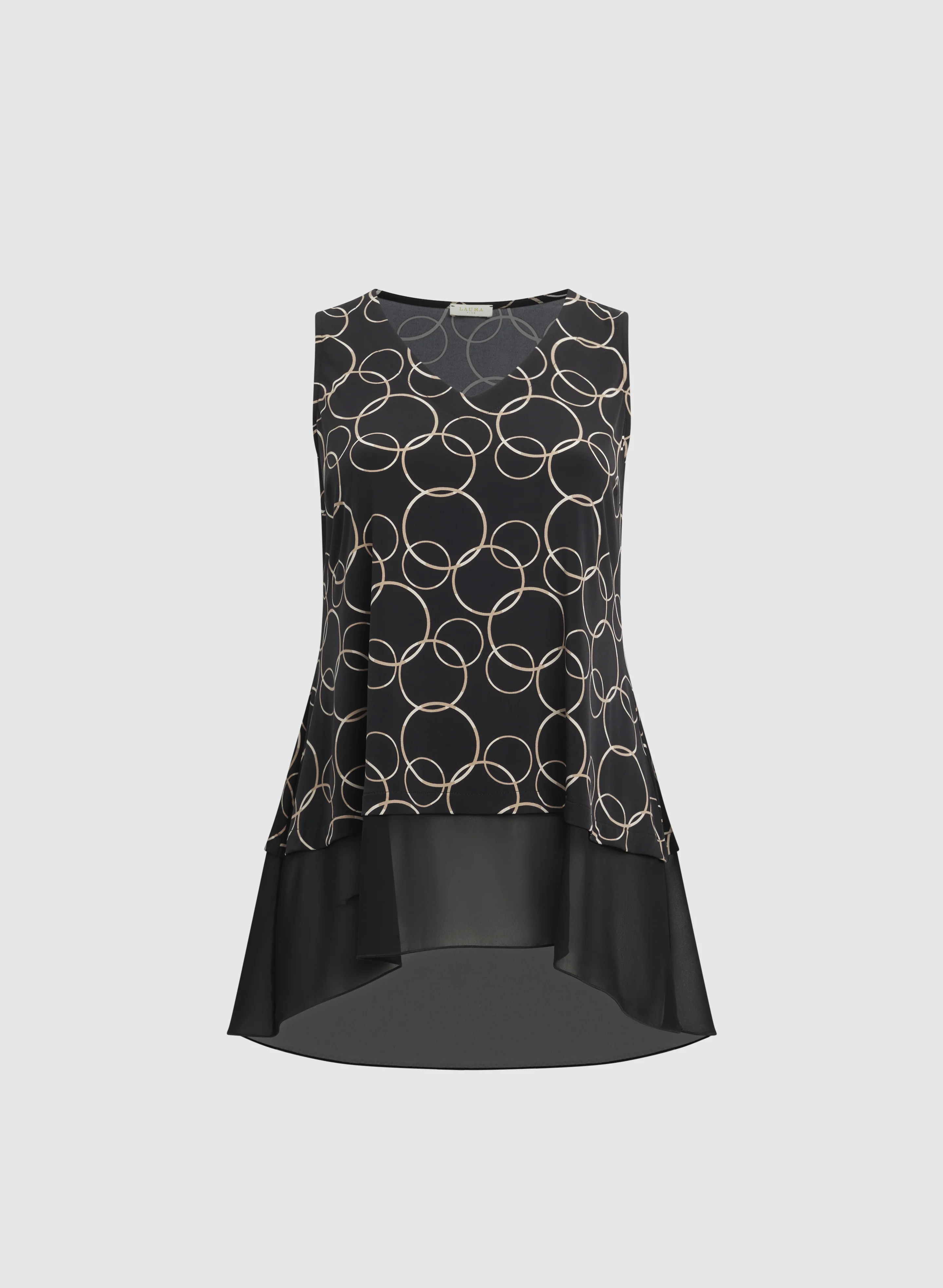 Circle Print Tank Top - Image 6