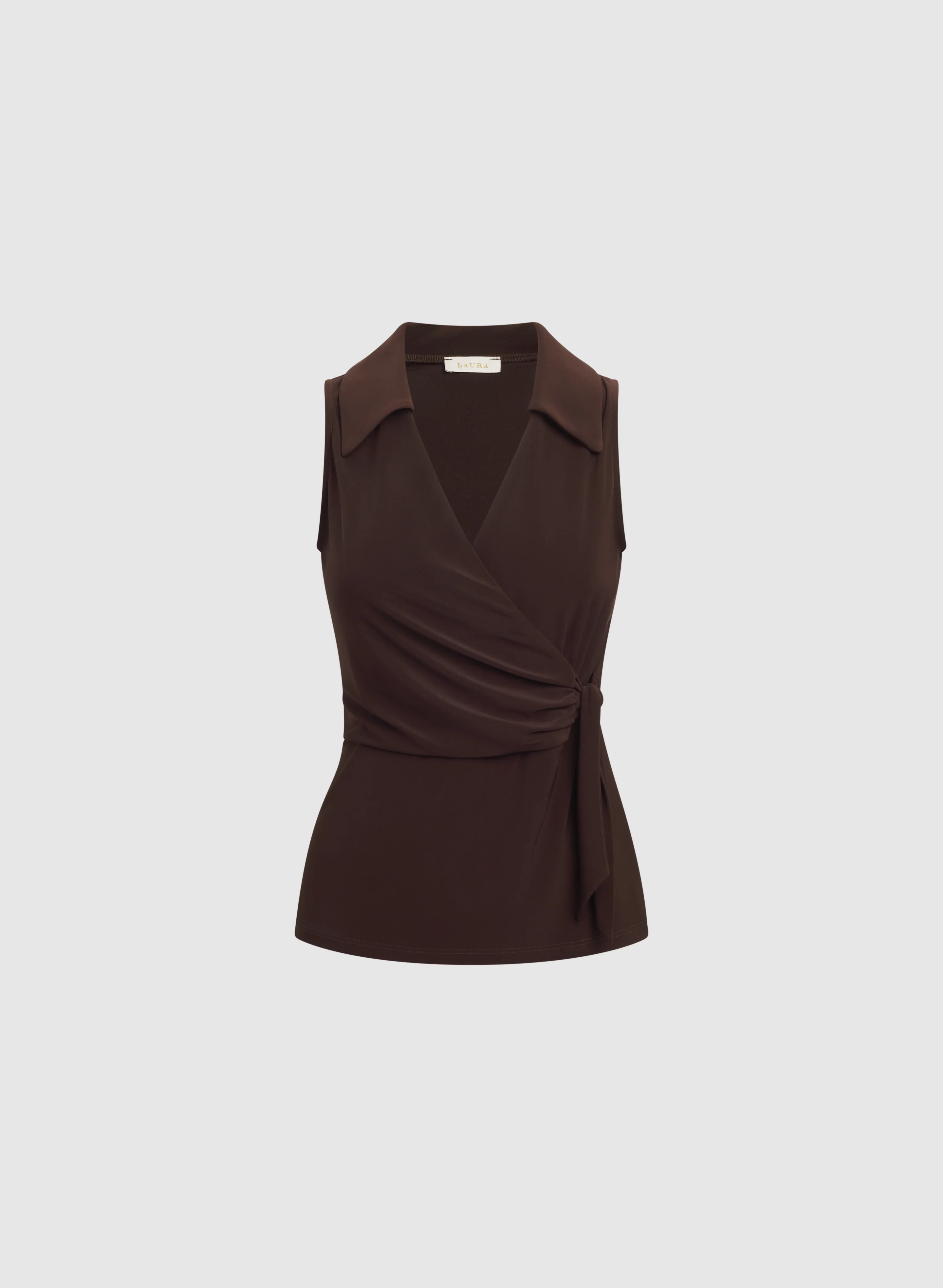Crossover V-Neck Top - Image 6