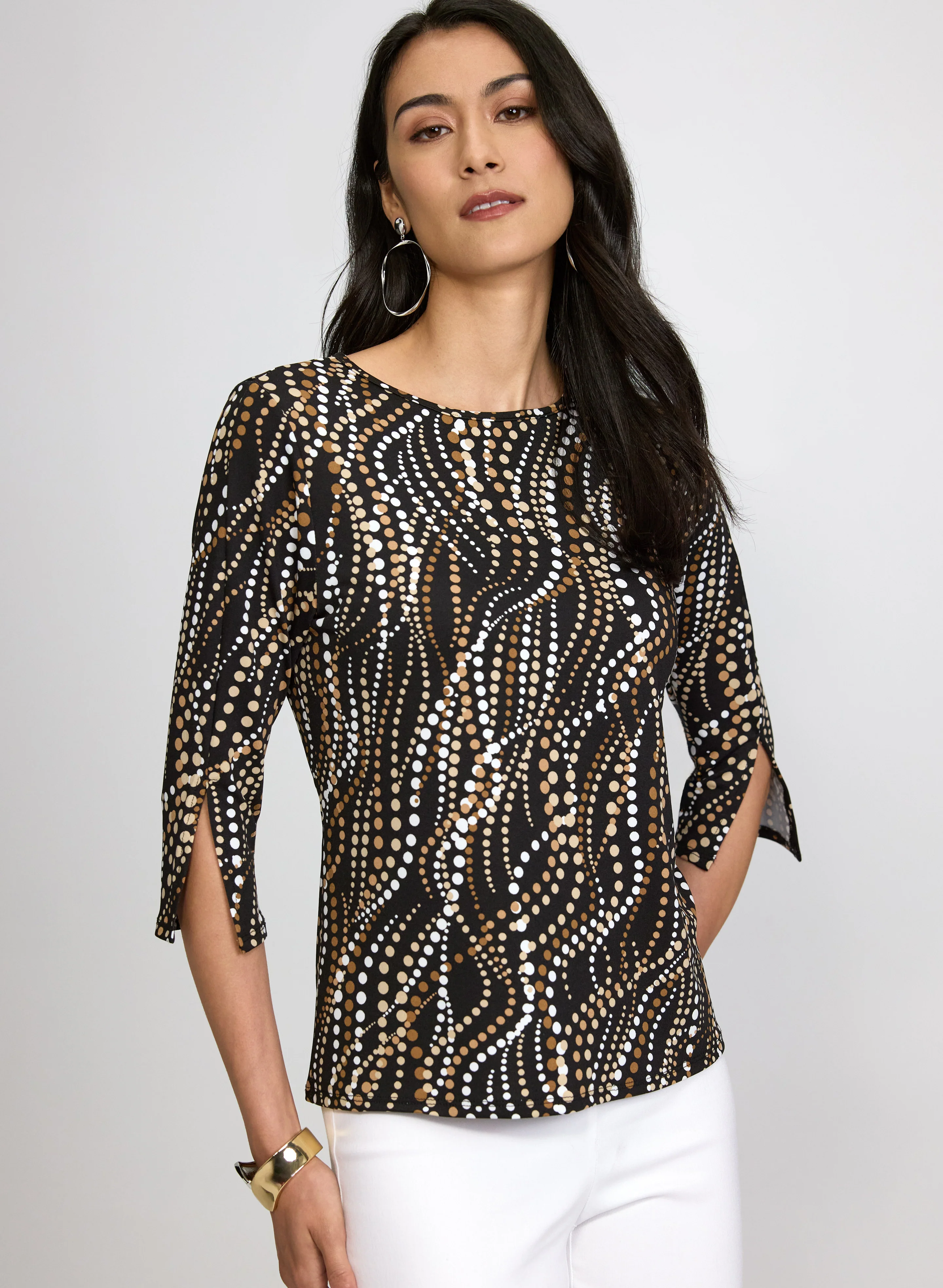 Dot Print Top