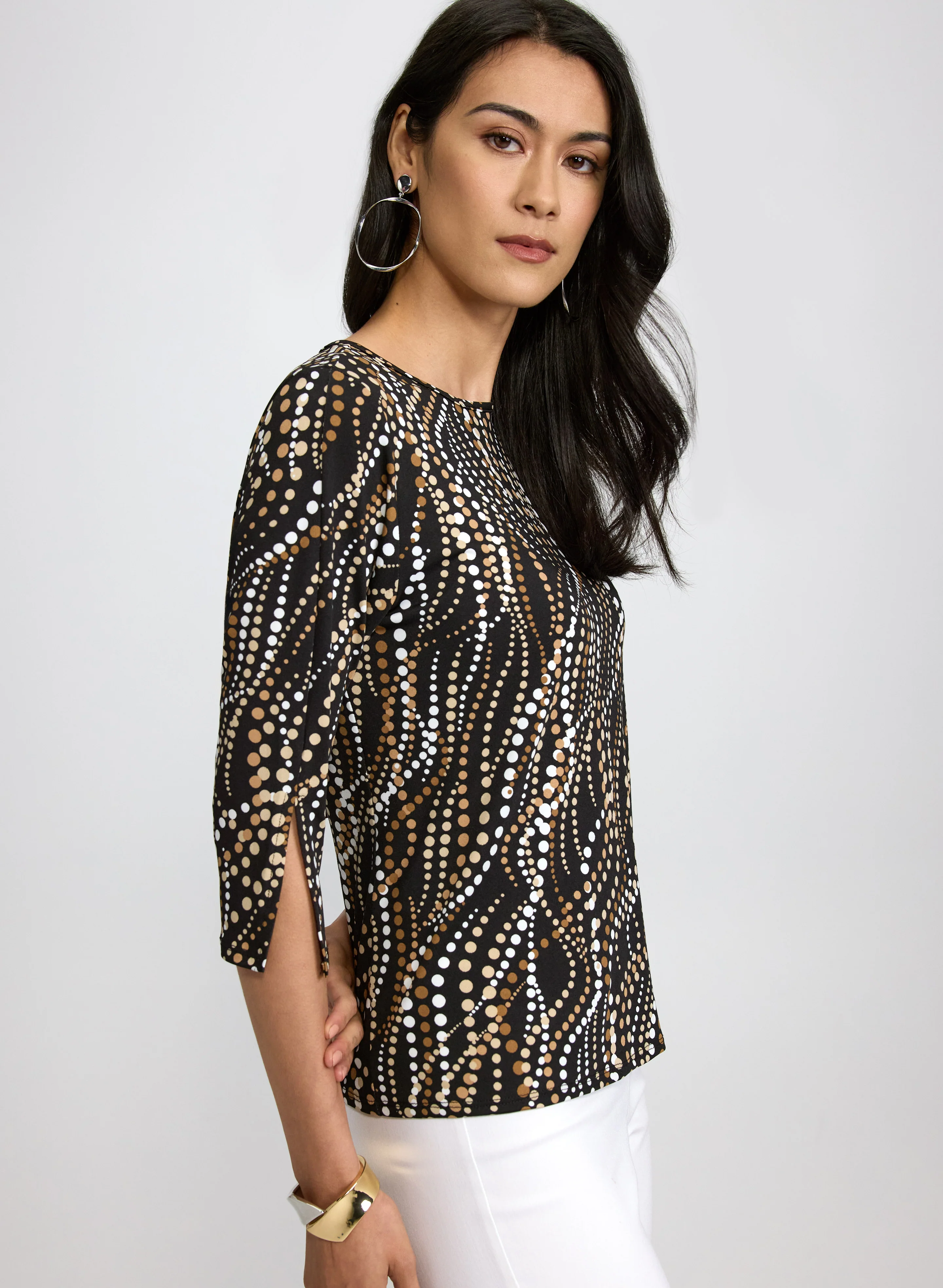 Dot Print Top - Image 4