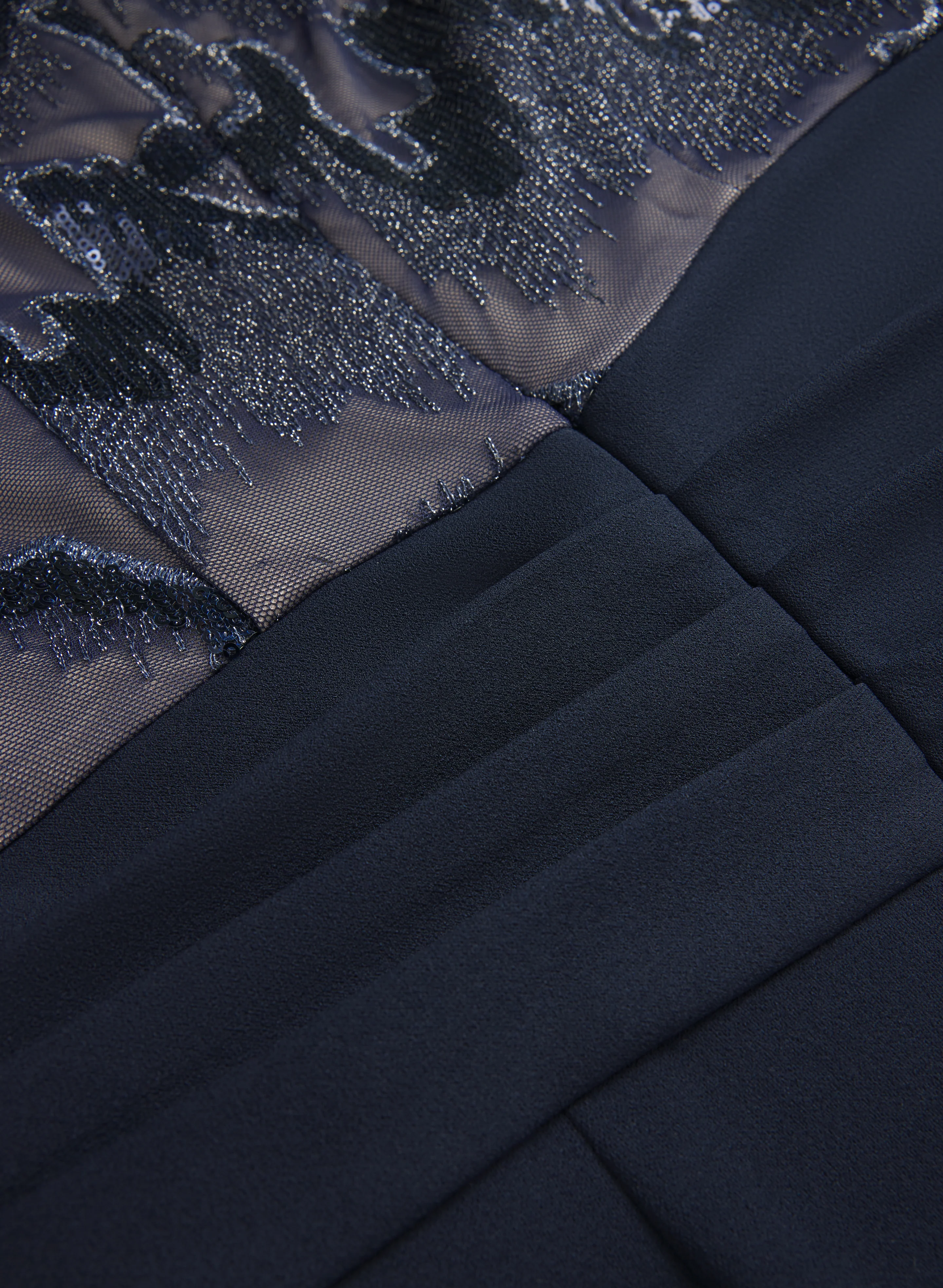 Embellished Ruched Waist Dress - Image 6