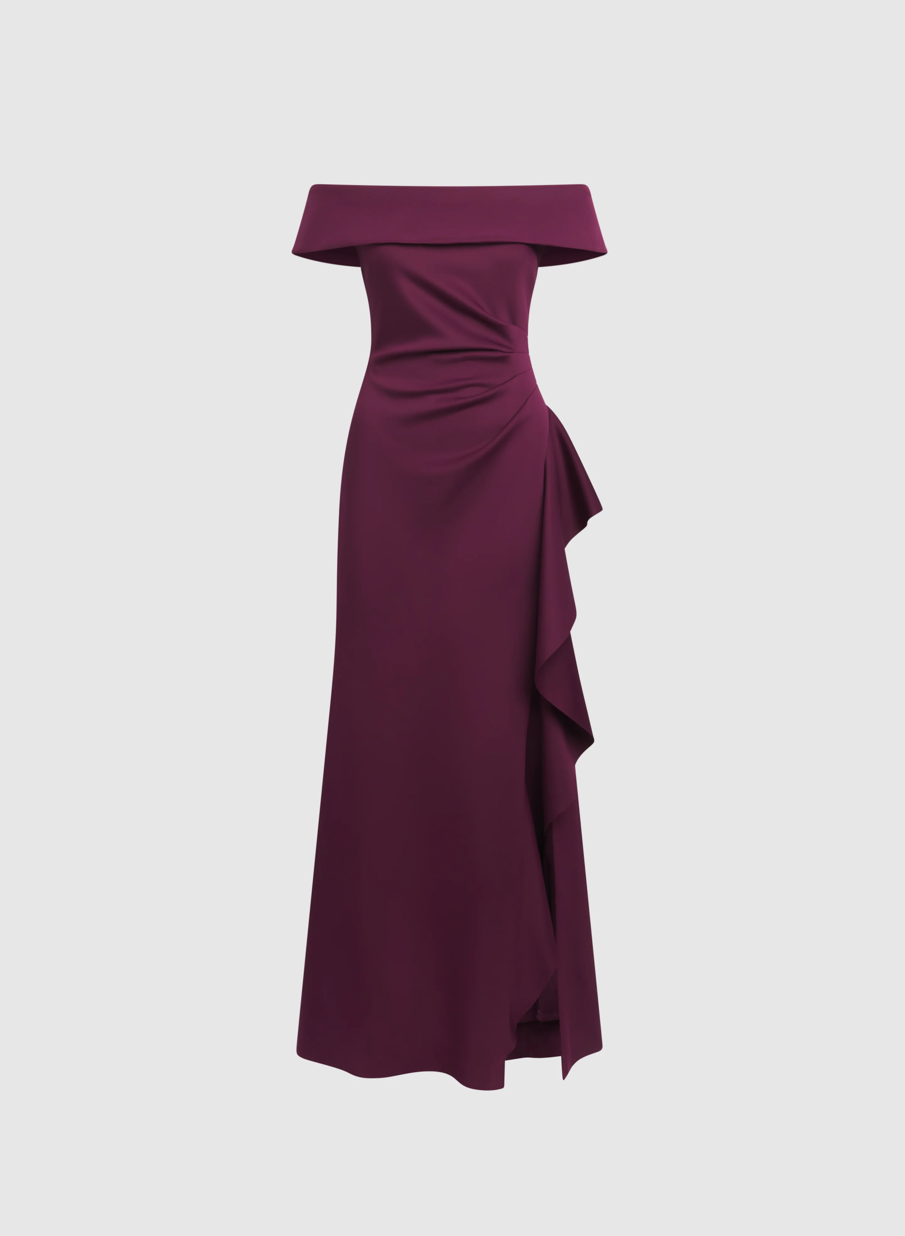 Fitted Cascading Flounce Dress - Image 6