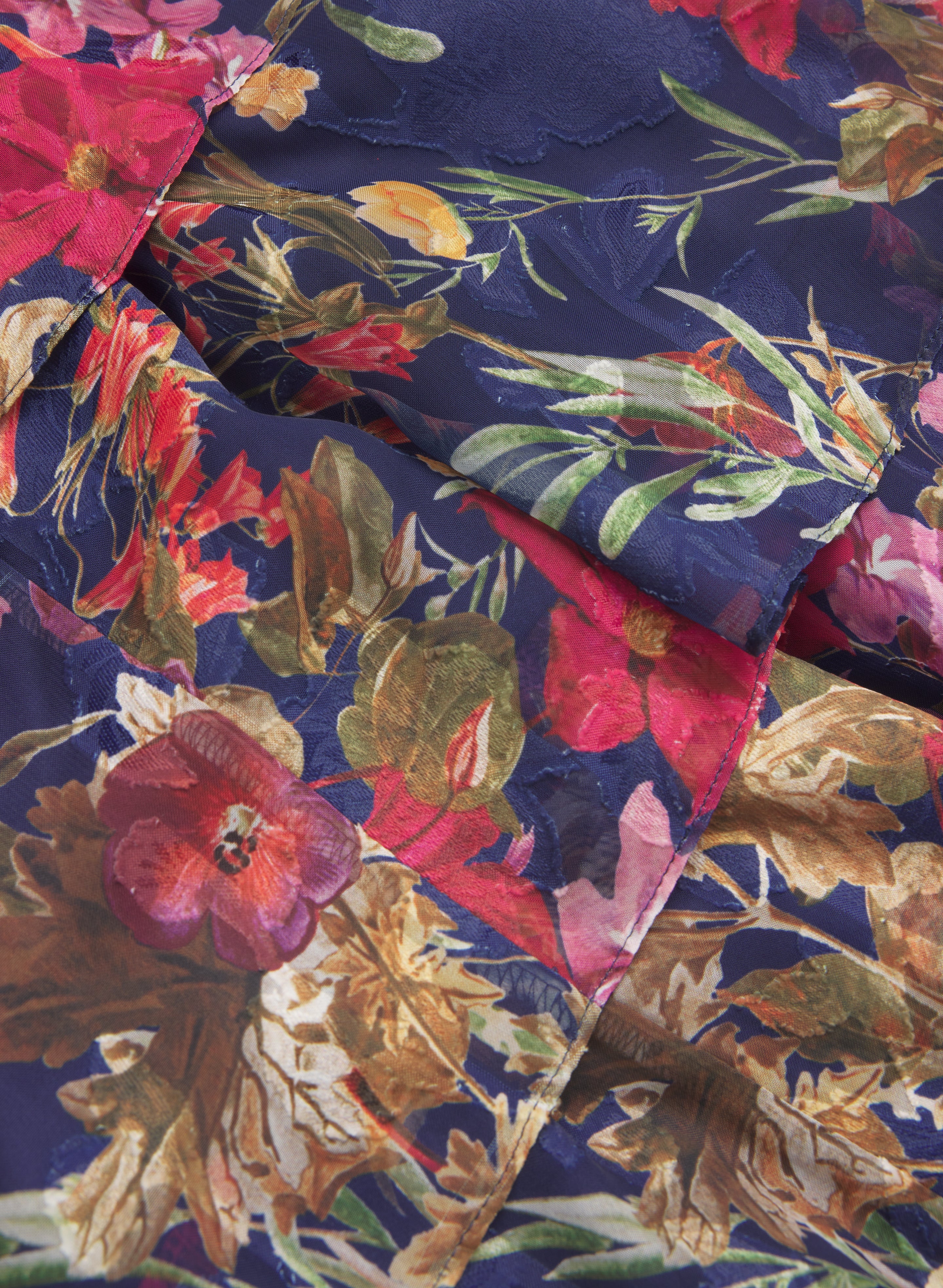 Floral Chiffon Dress - Image 7