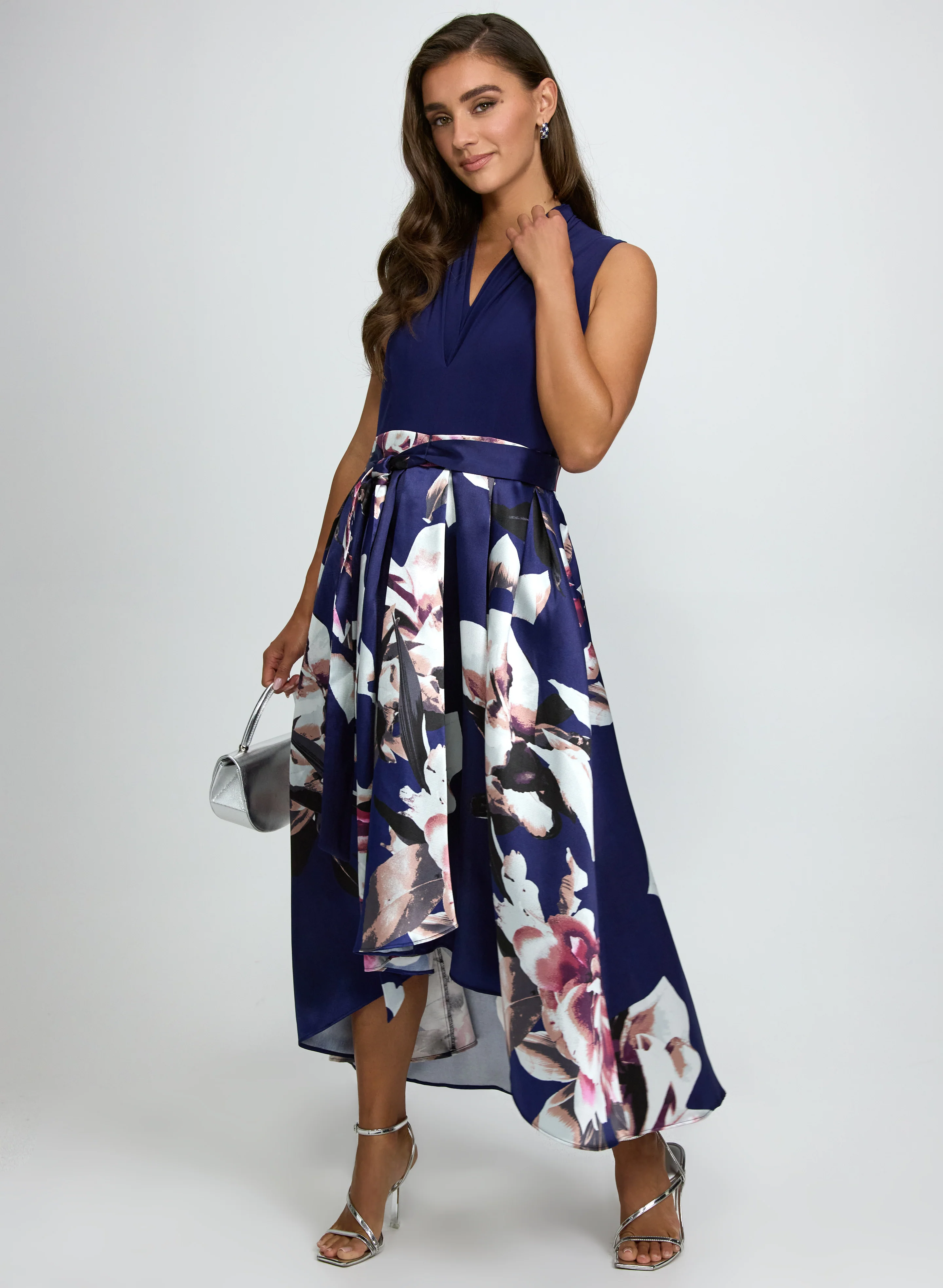 Floral Fit & Flare Dress