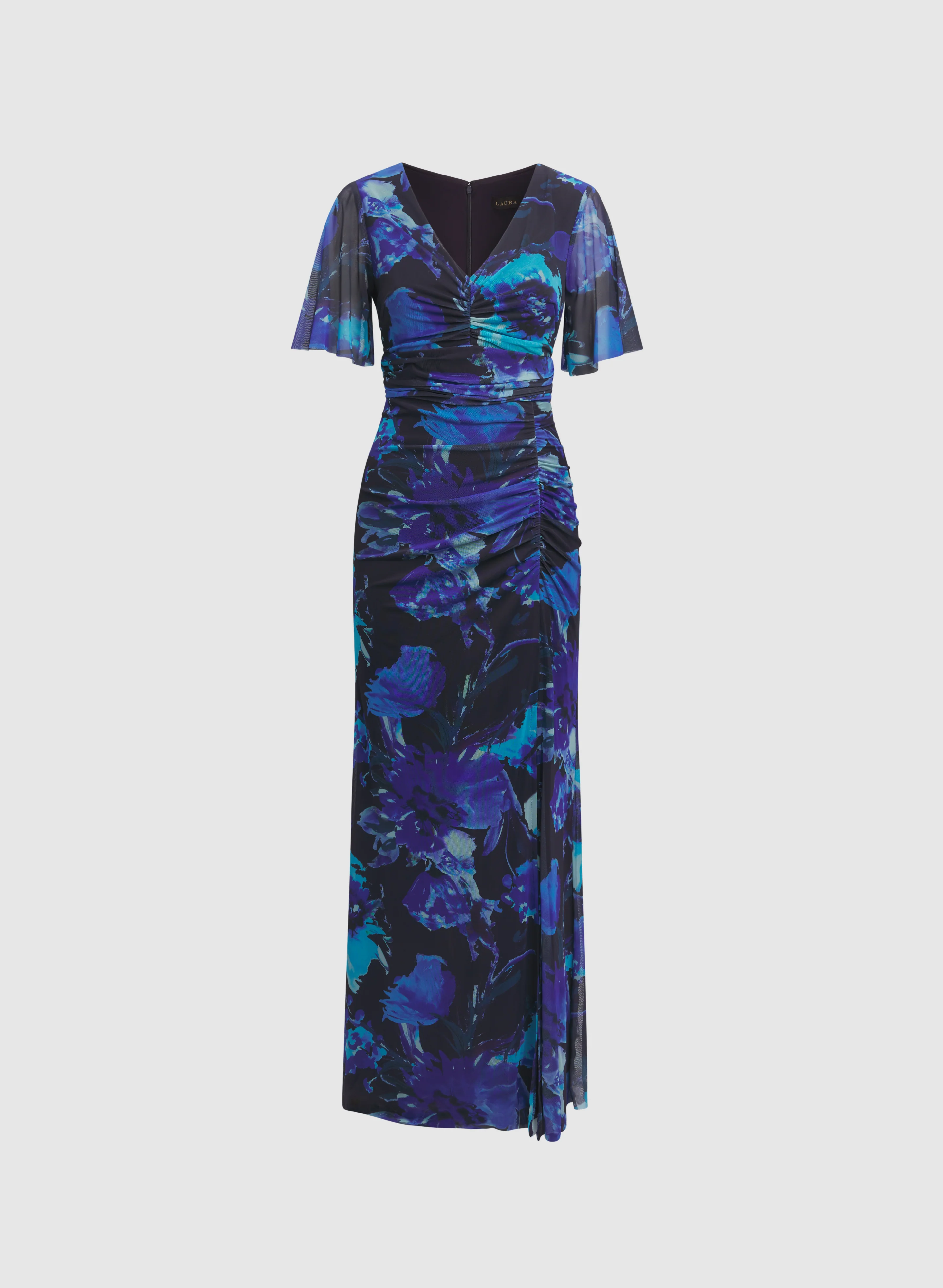 Floral Mesh Dress - Image 6