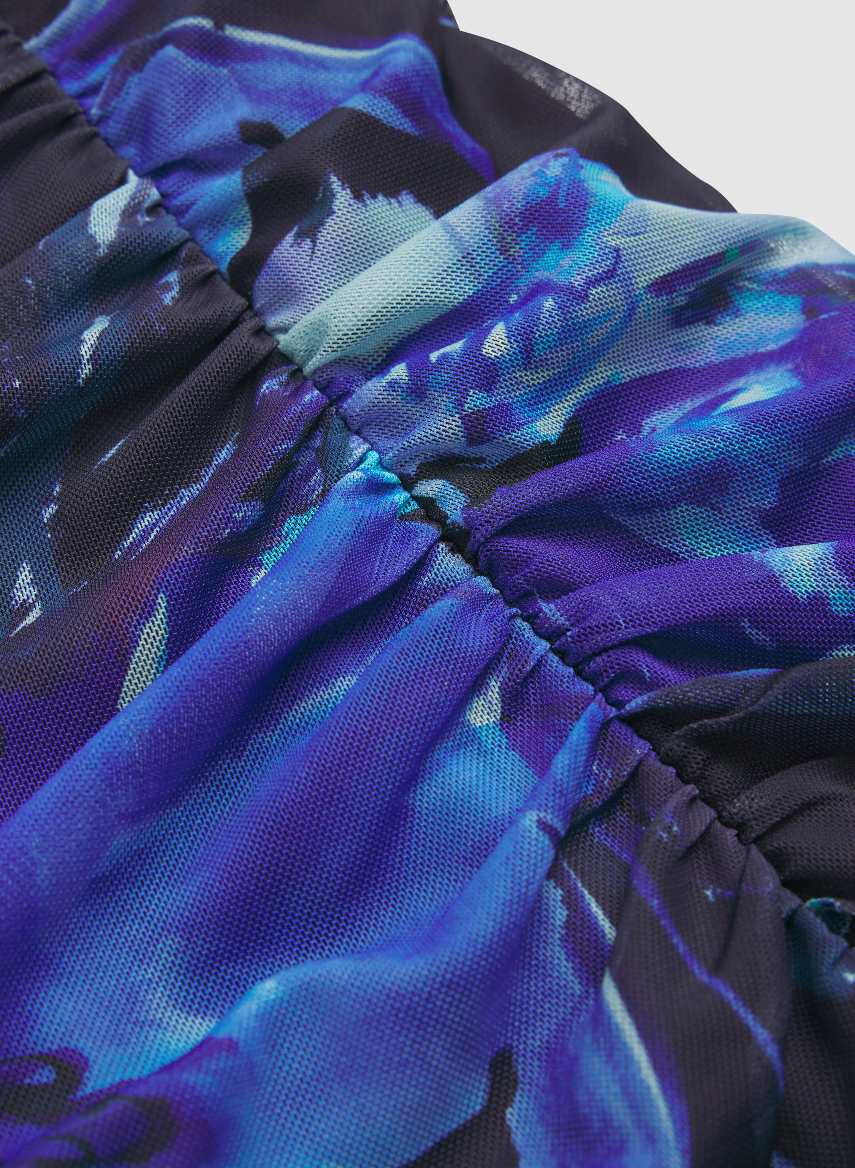 Floral Mesh Dress - Image 7