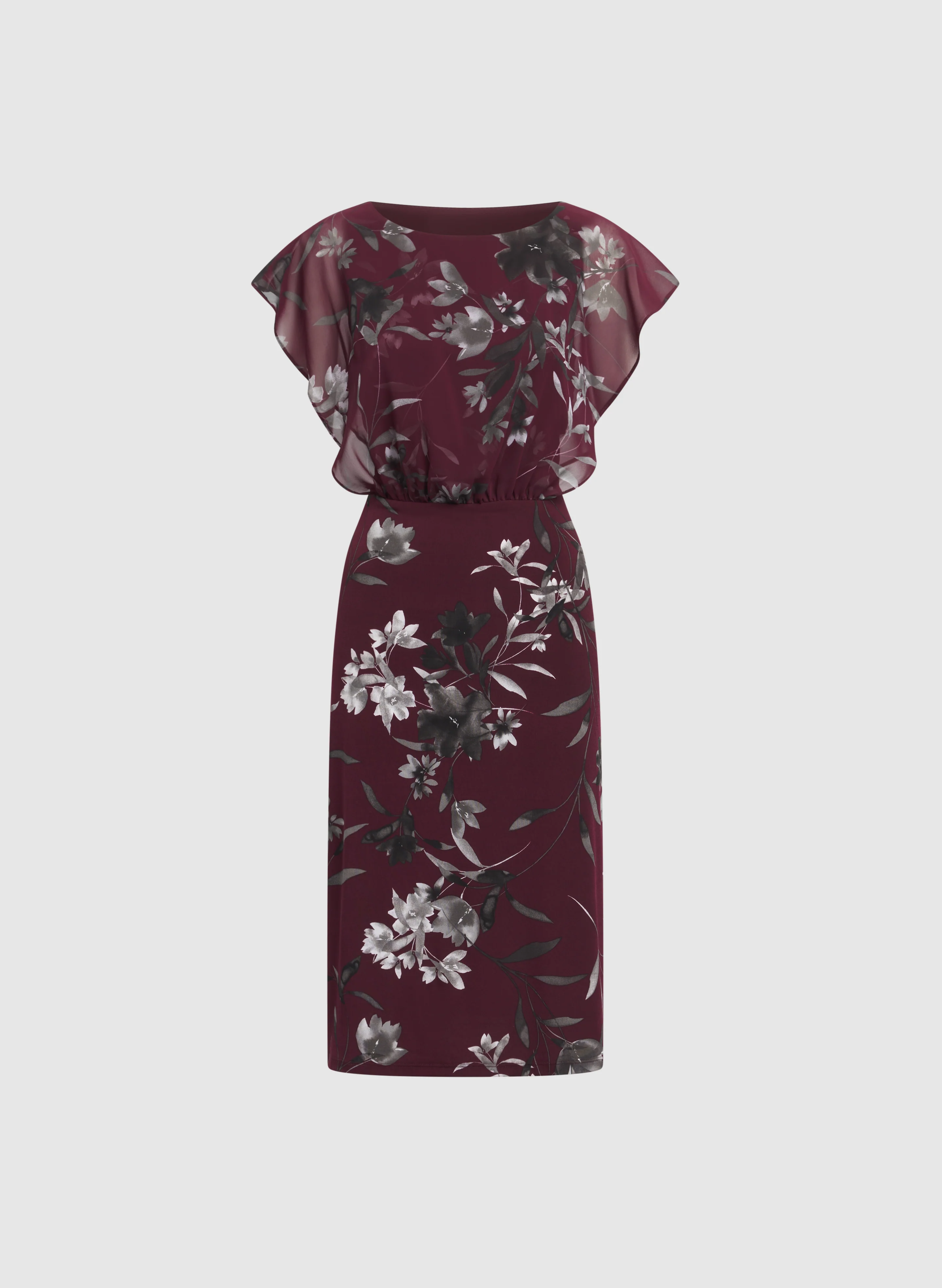Floral Midi Dress - Image 6