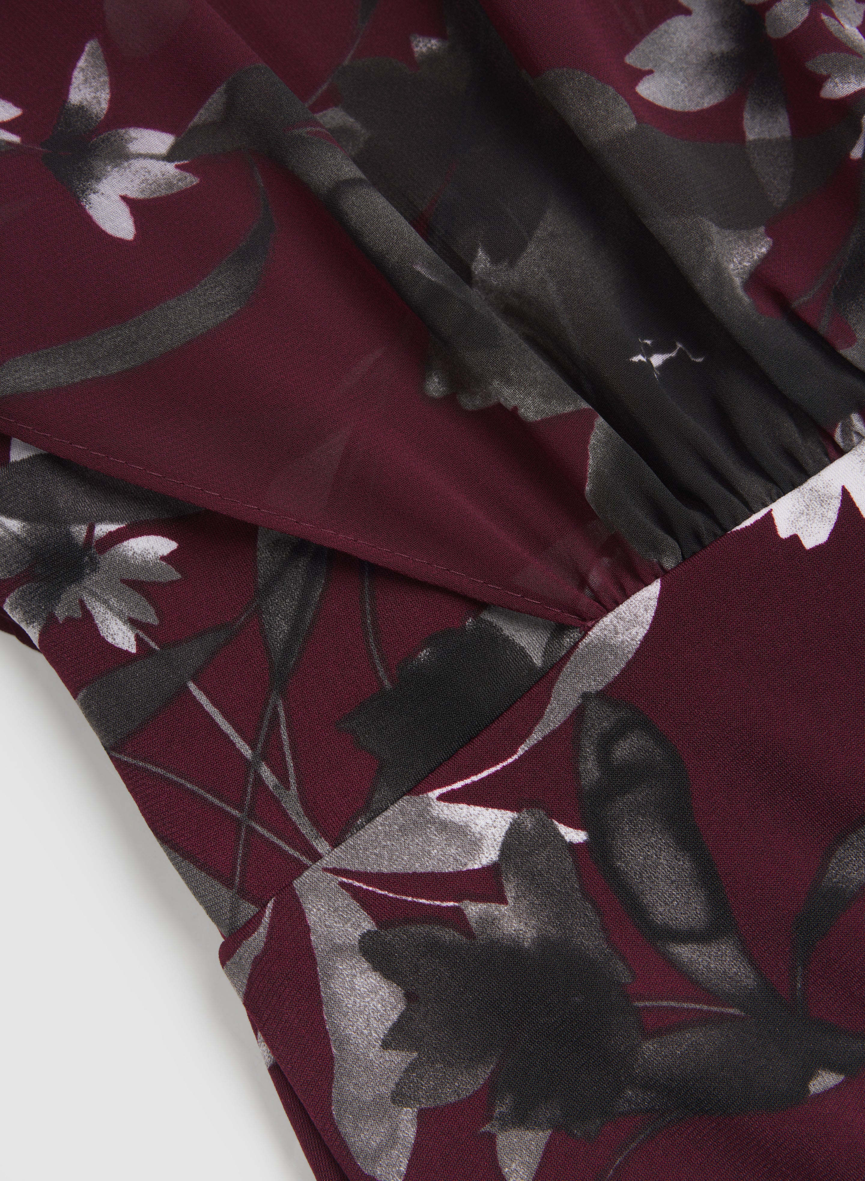 Floral Midi Dress - Image 7