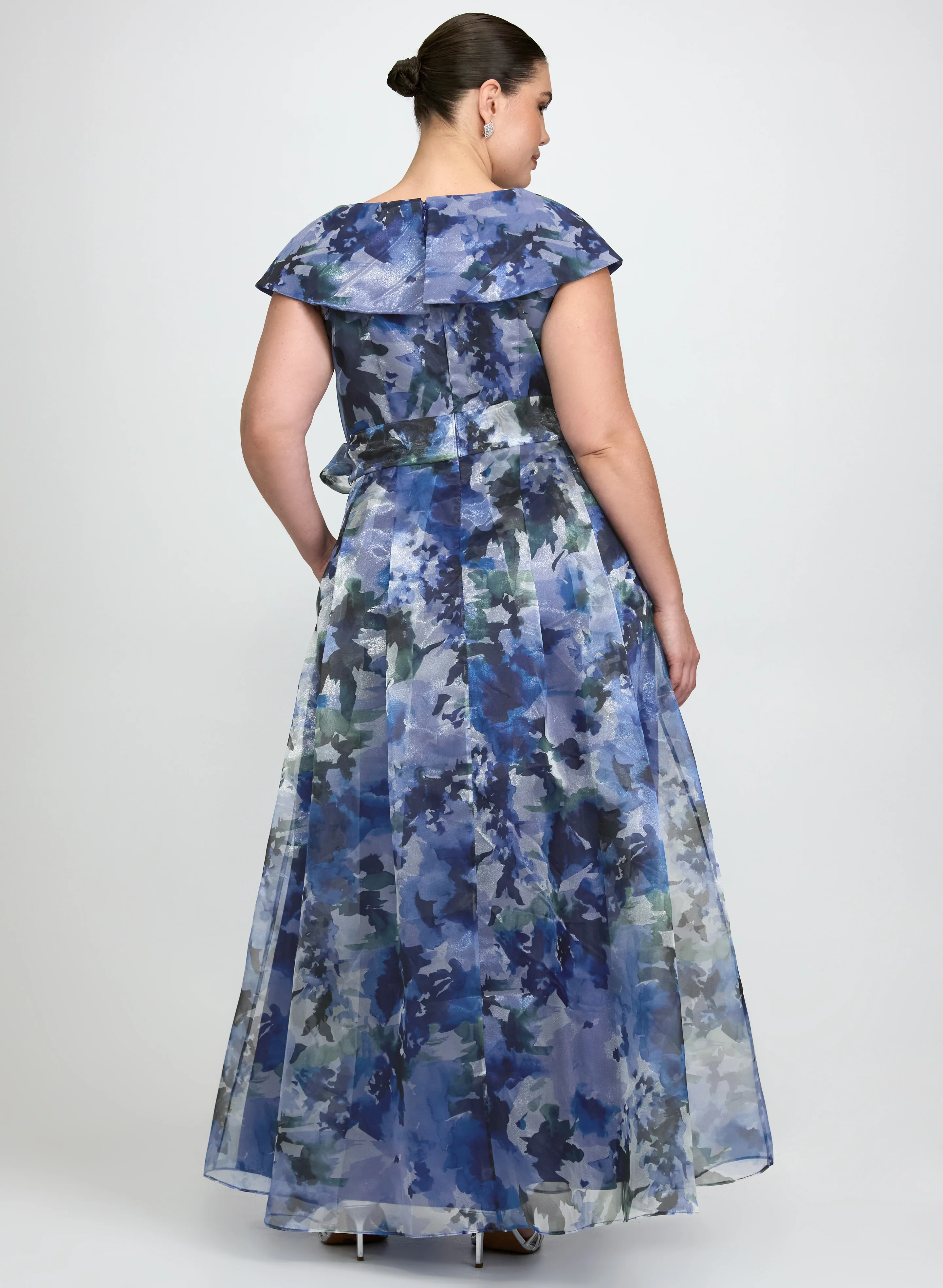 Floral Organza Dress - Image 5