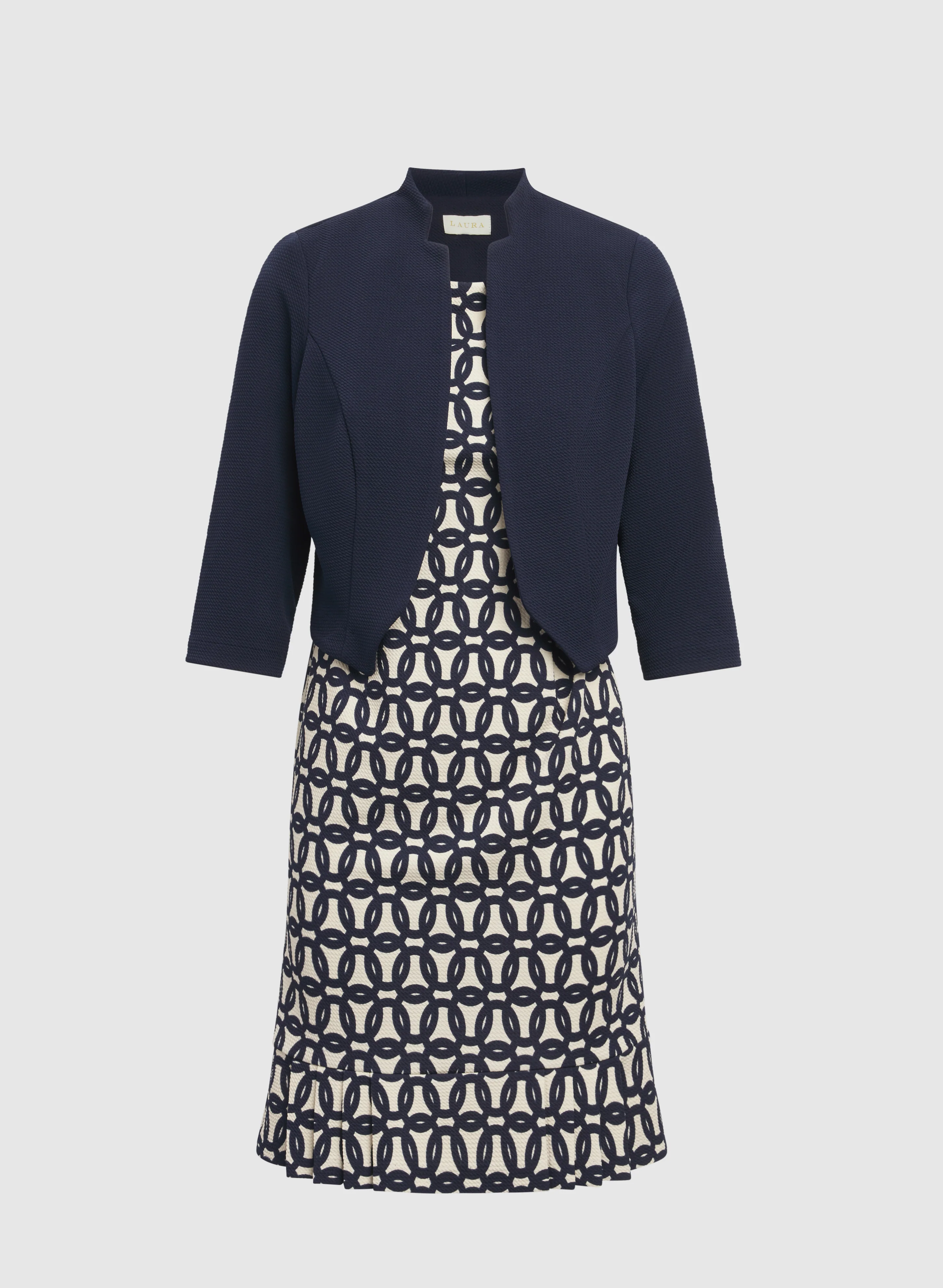 Day Geometric 3/4 Sleeve Boat Neck - Image 6