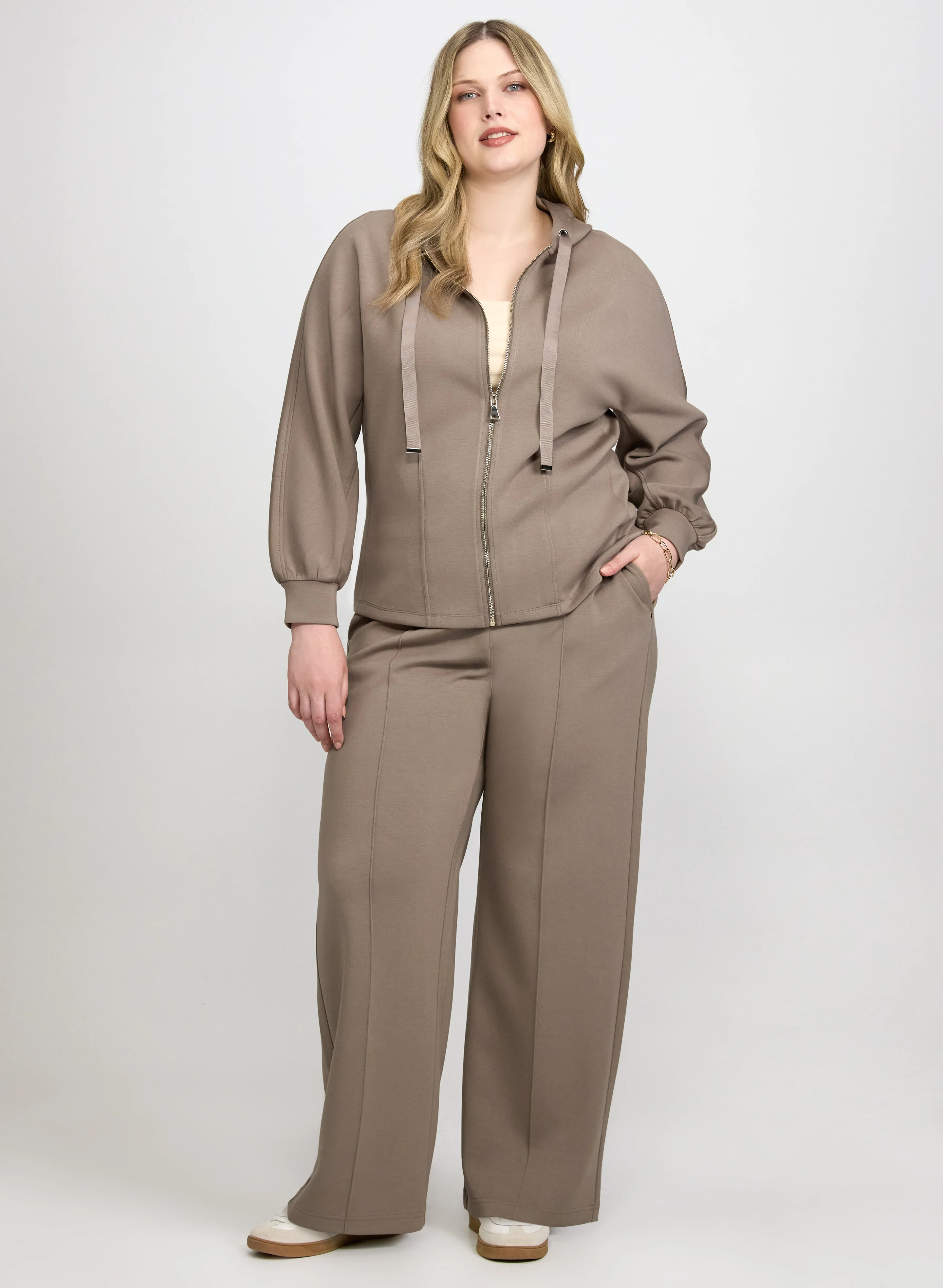 Hooded Zip-Up Top - Image 4