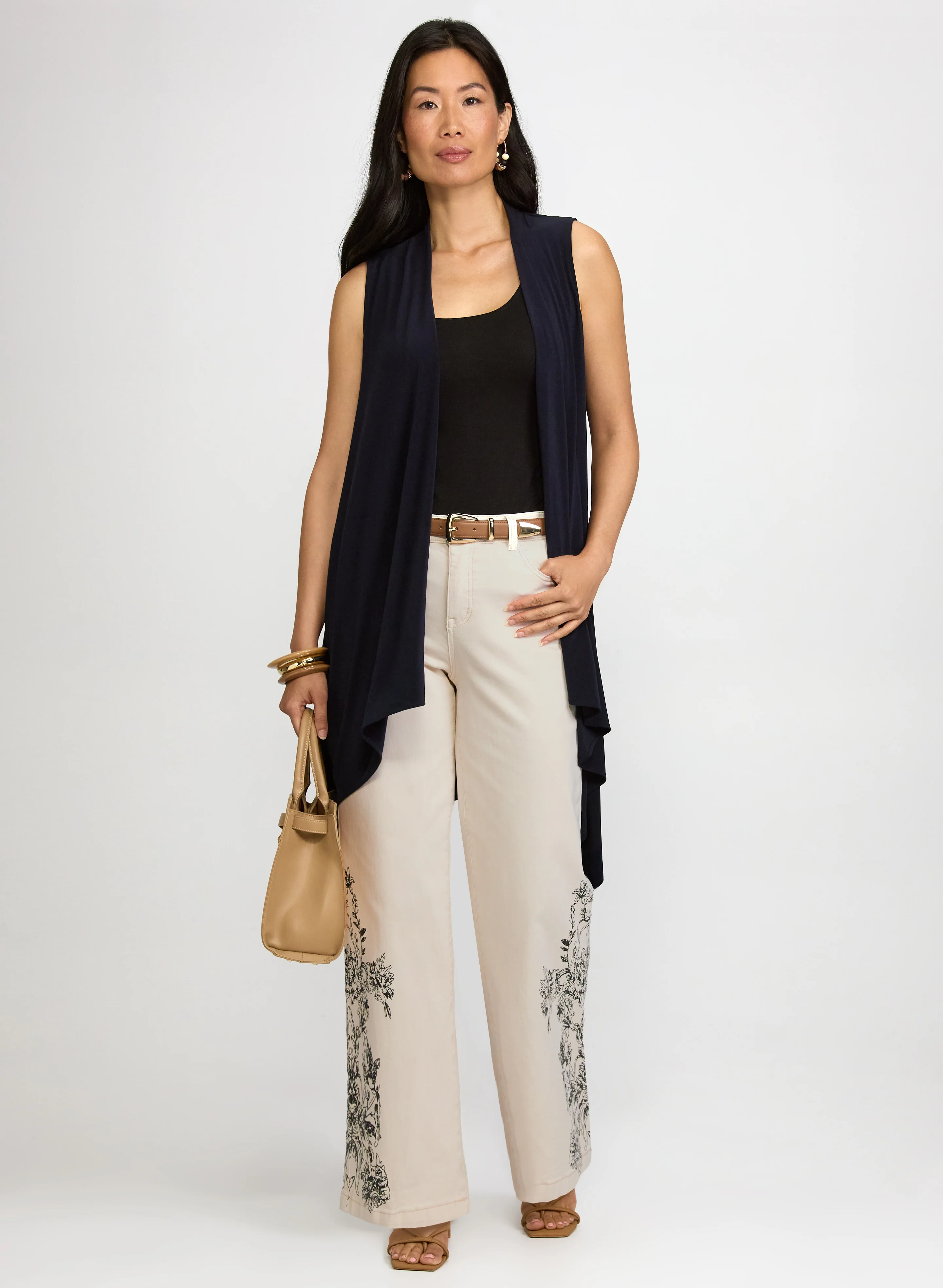 Jersey Open-Front Vest - Image 3