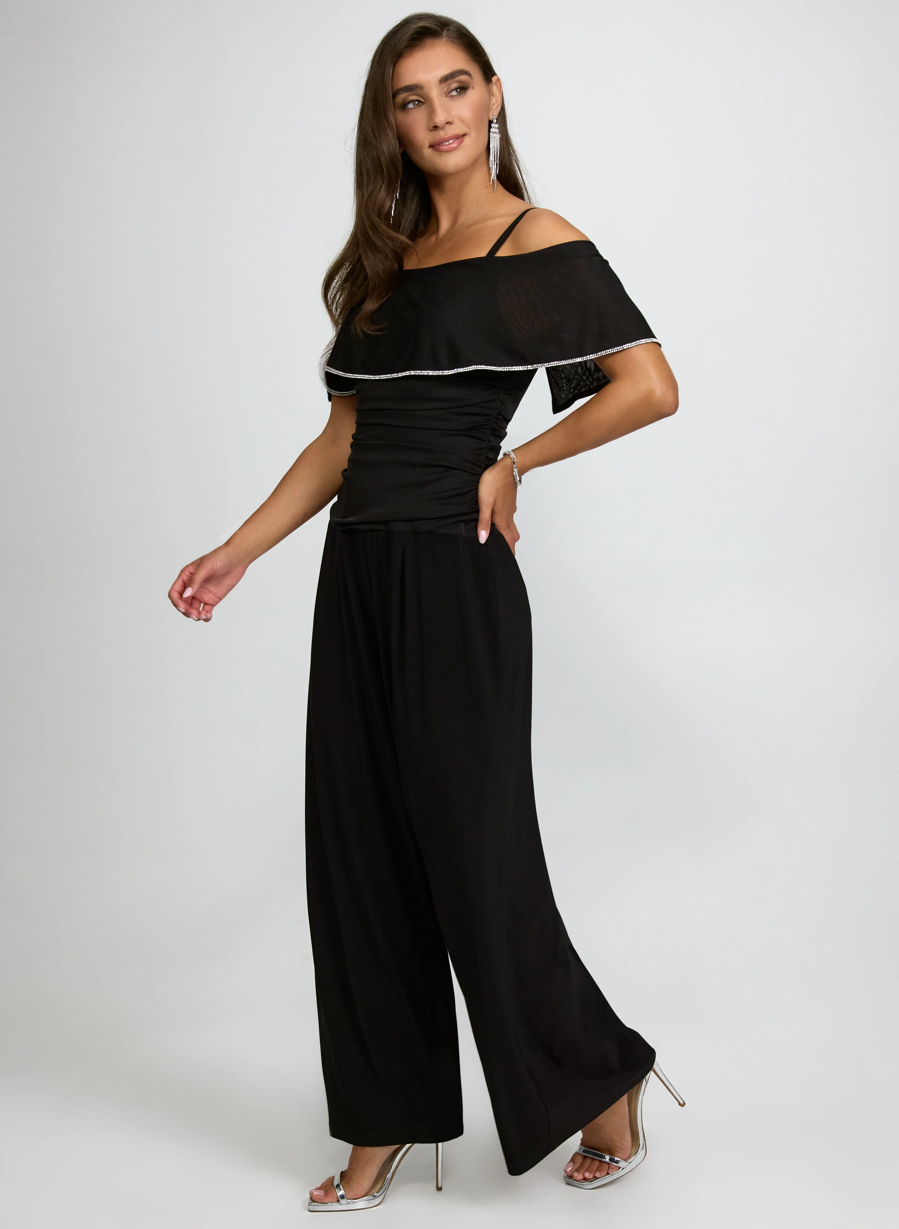 Jersey Wide-Leg Jumpsuit - Image 2