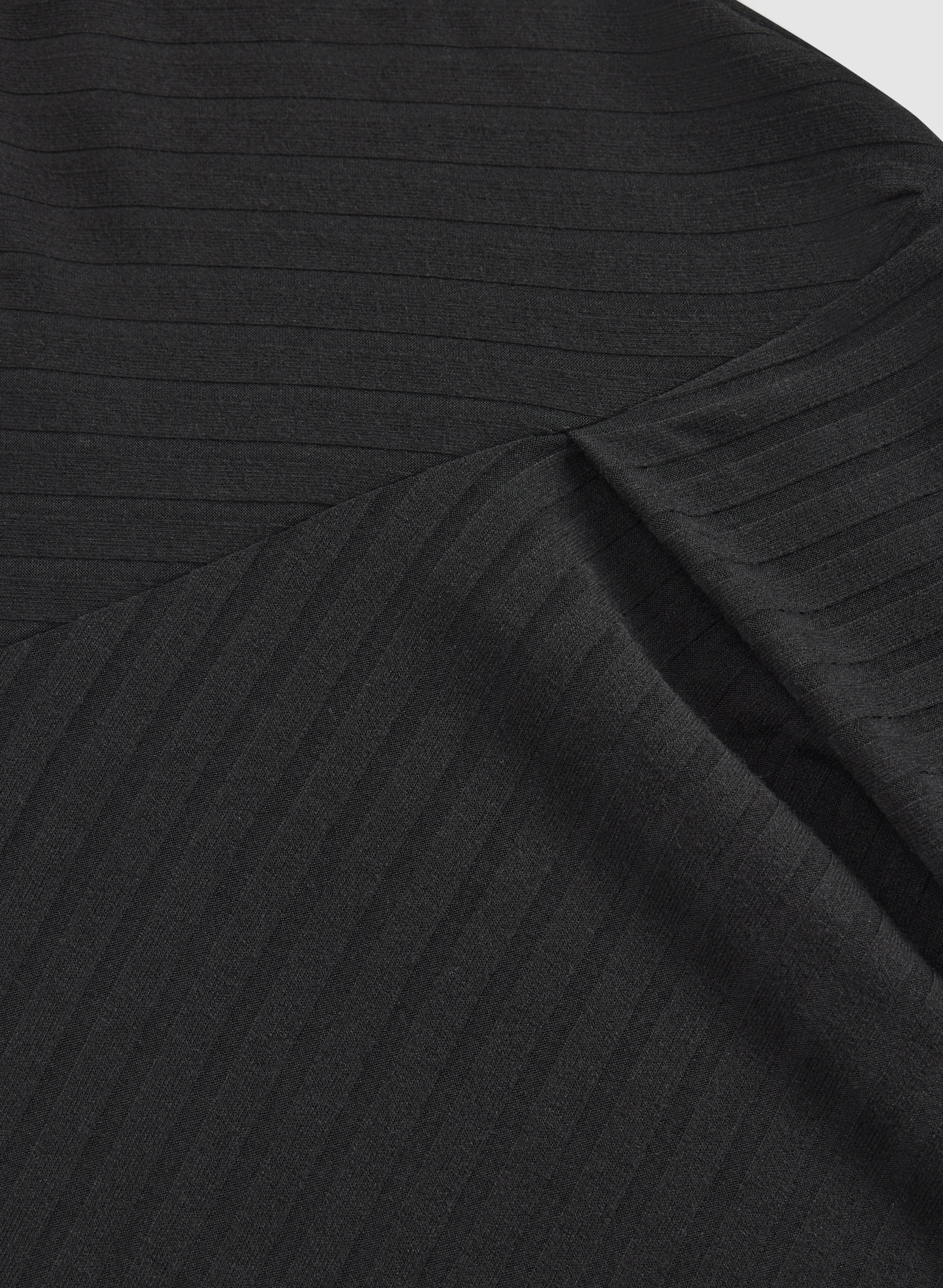 Rib Knit Midi Dress - Image 6