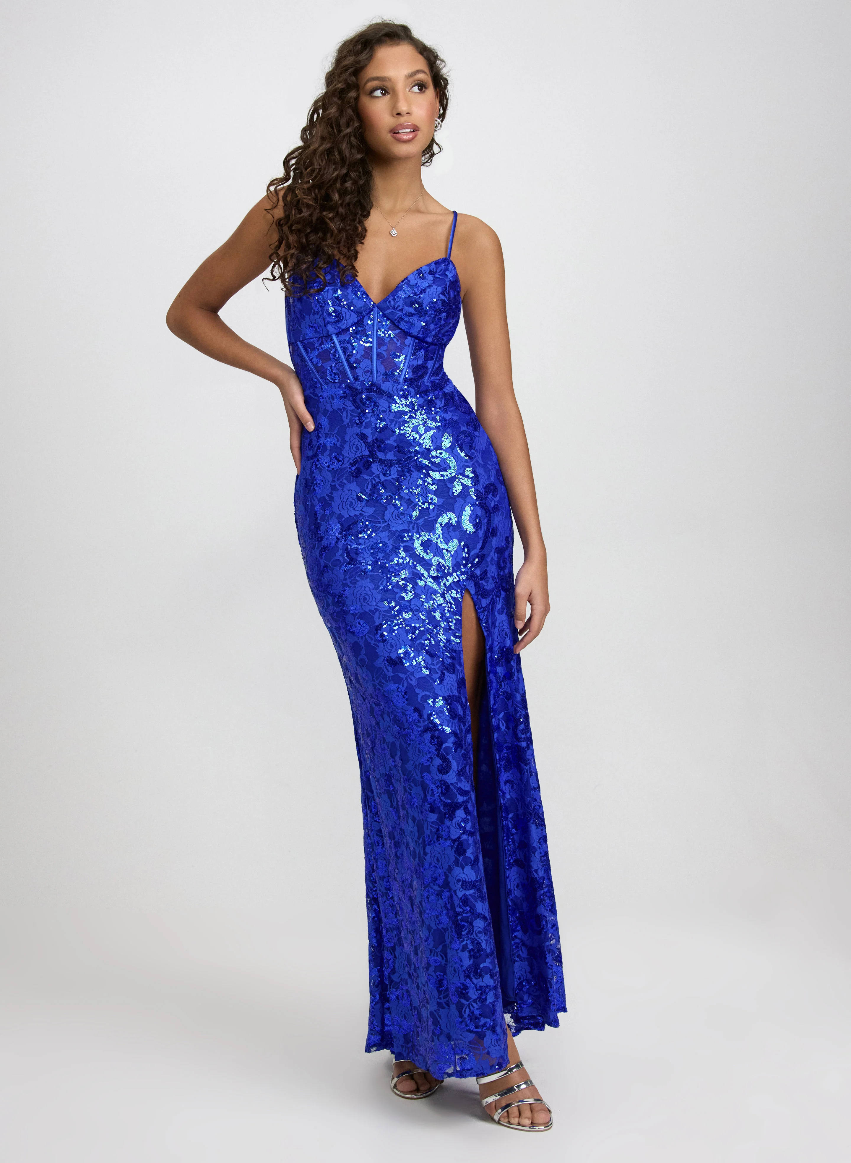 Lace & Sequin Dress