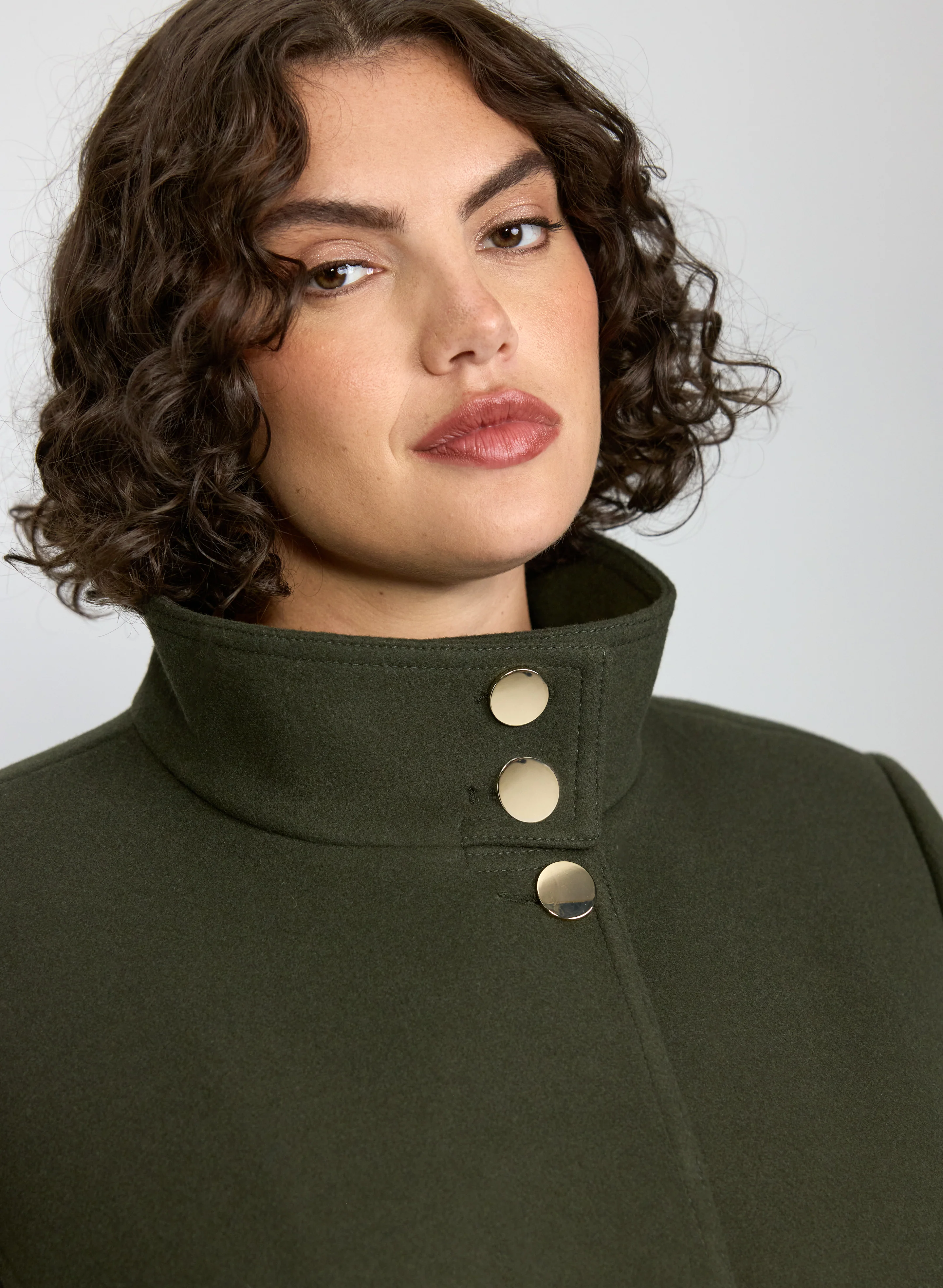 Long Button-Down Coat - Image 5