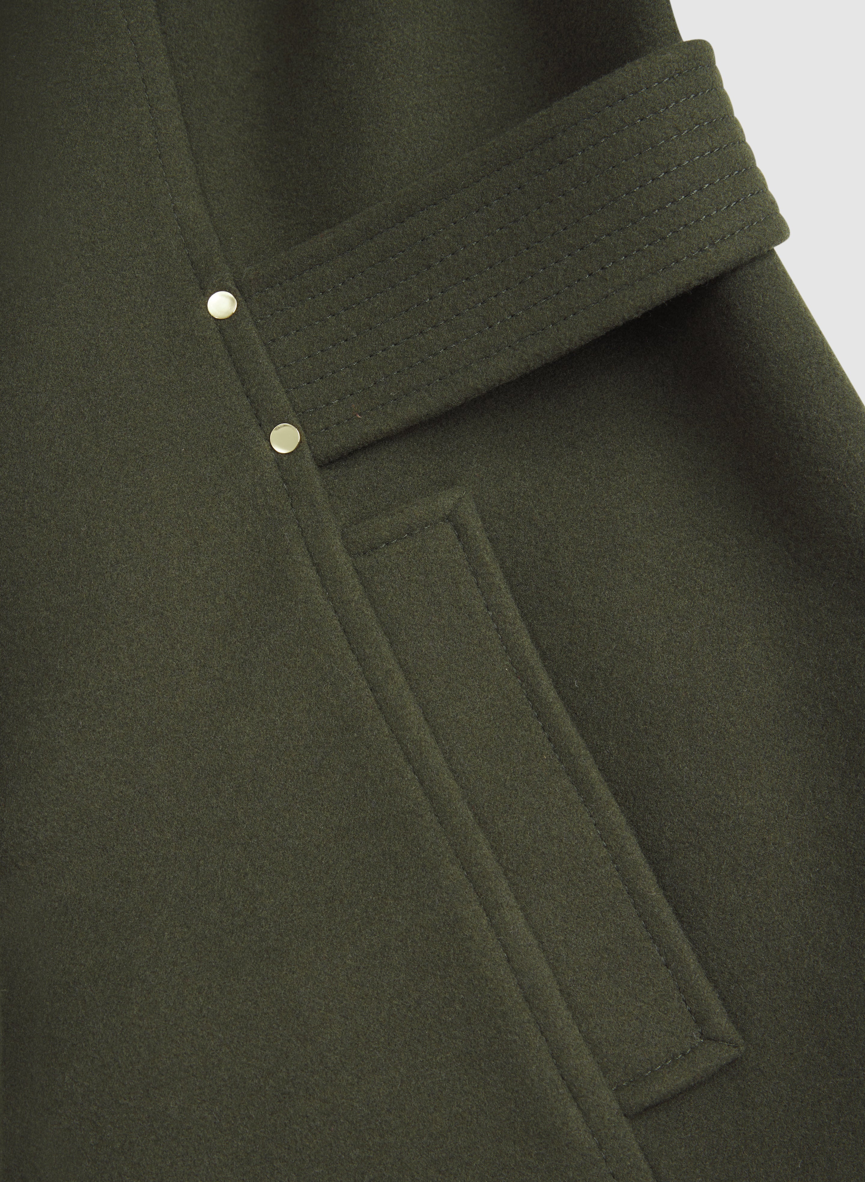 Long Button-Down Coat - Image 7