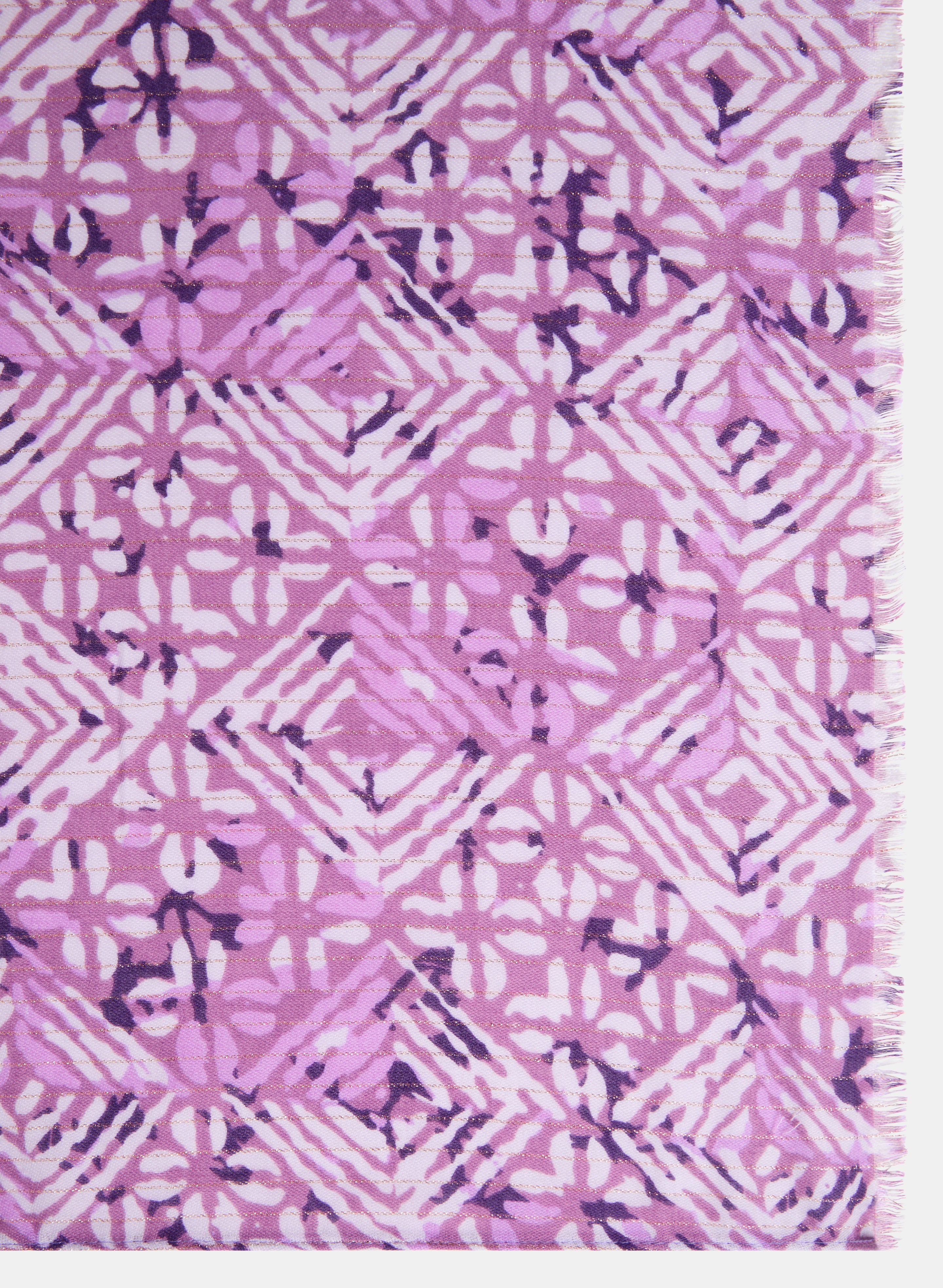 Mixed Print Scarf - Image 3