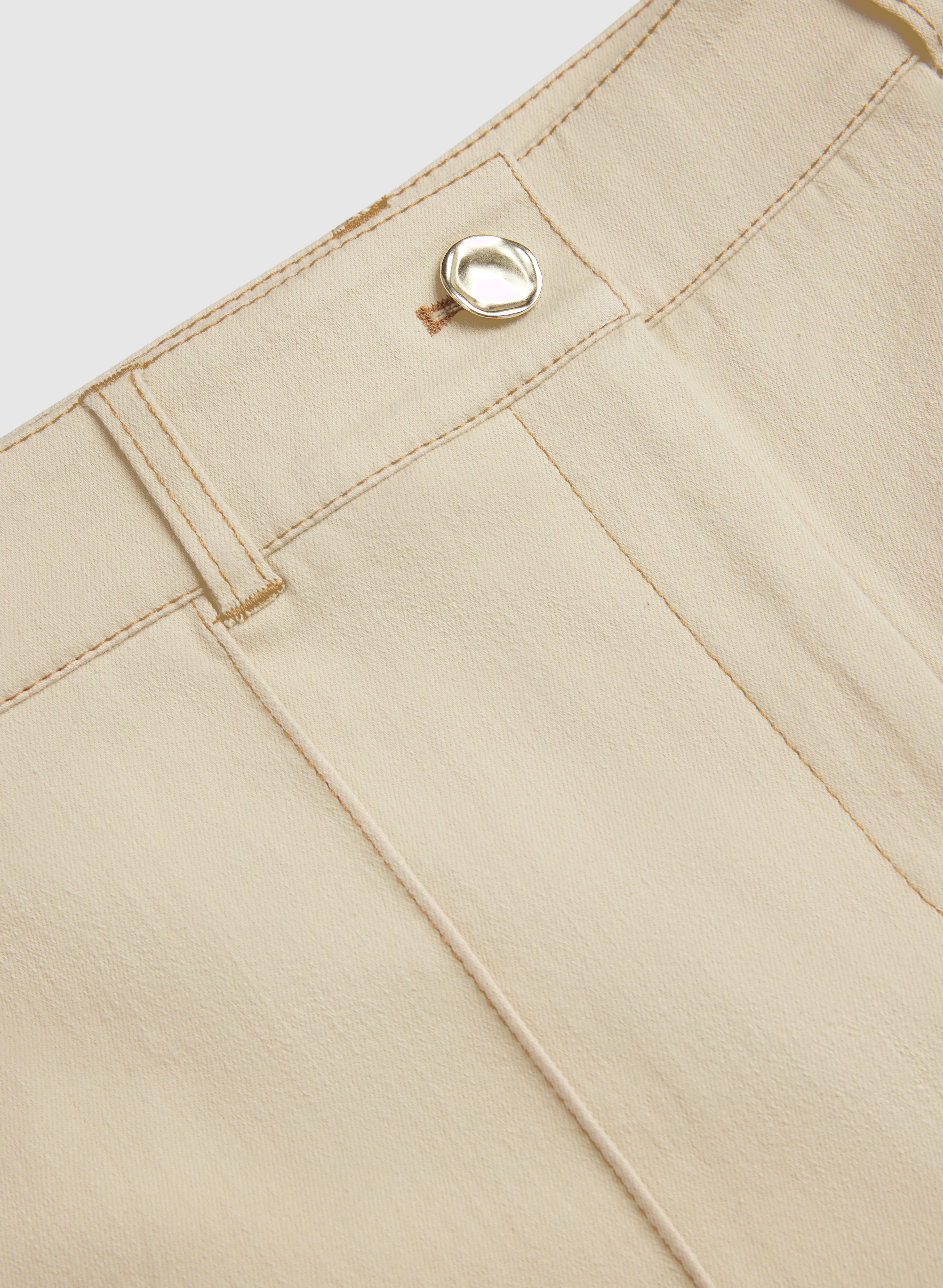 Olivia Pinched Seam Culotte Jeans - Image 8