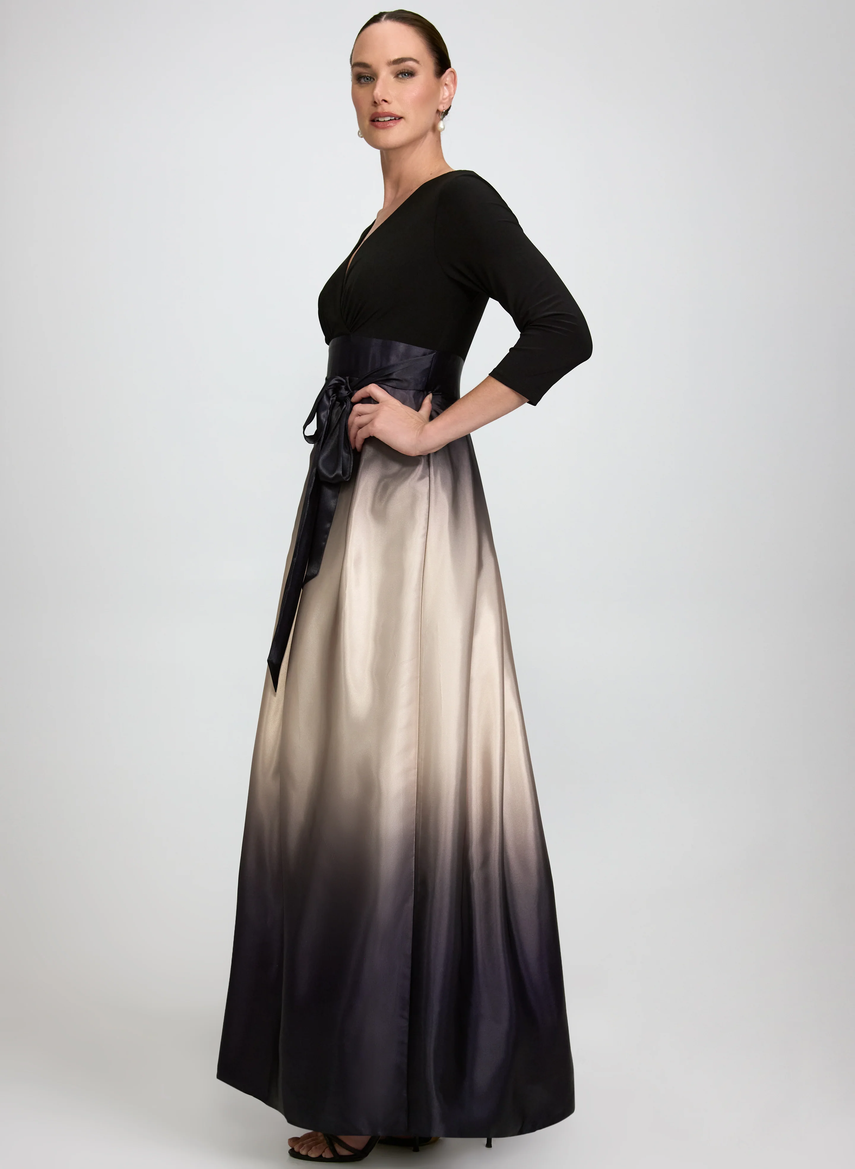 Ombre Satin Dress - Image 2