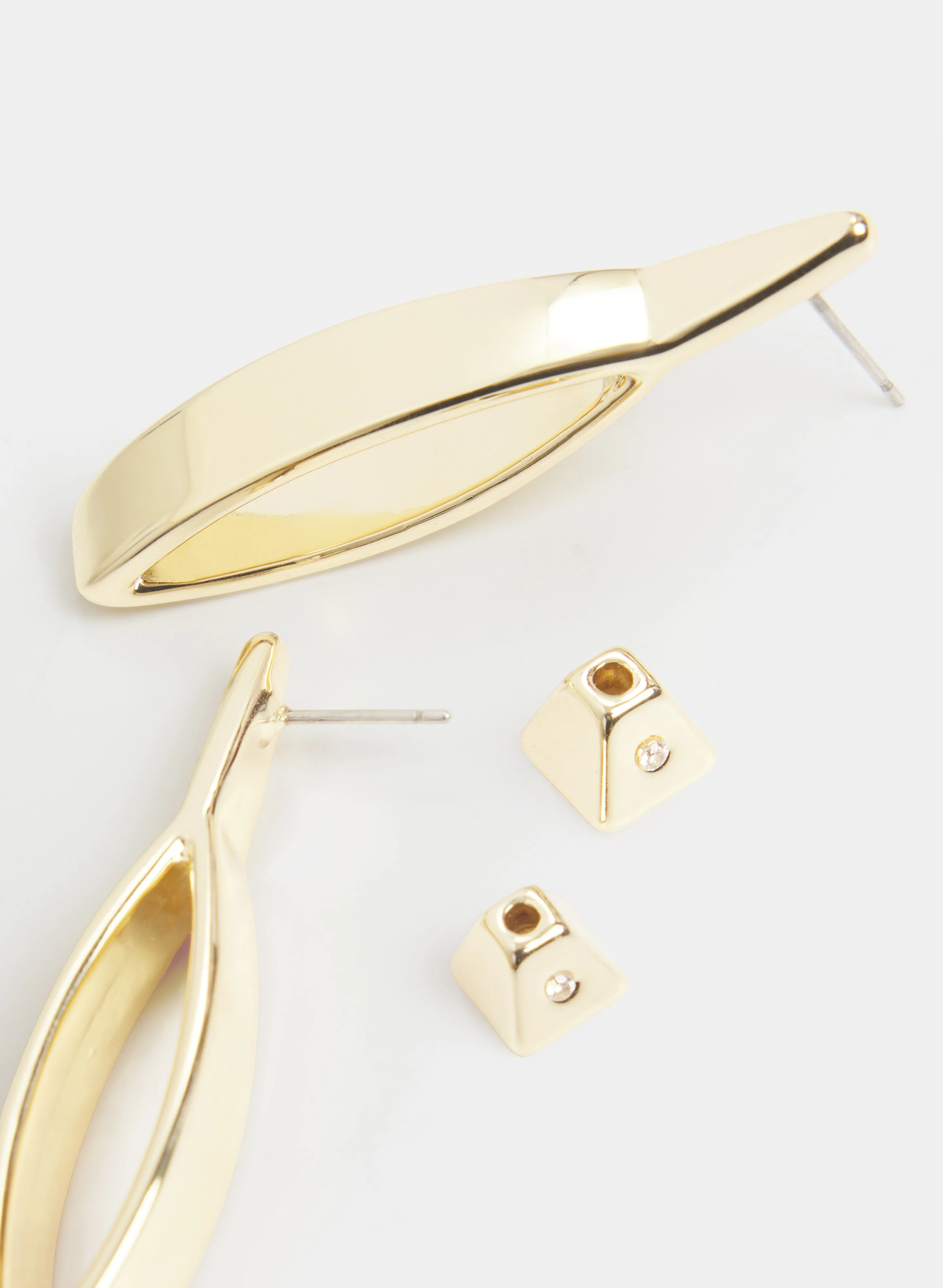 Open Metal Earrings - Image 2
