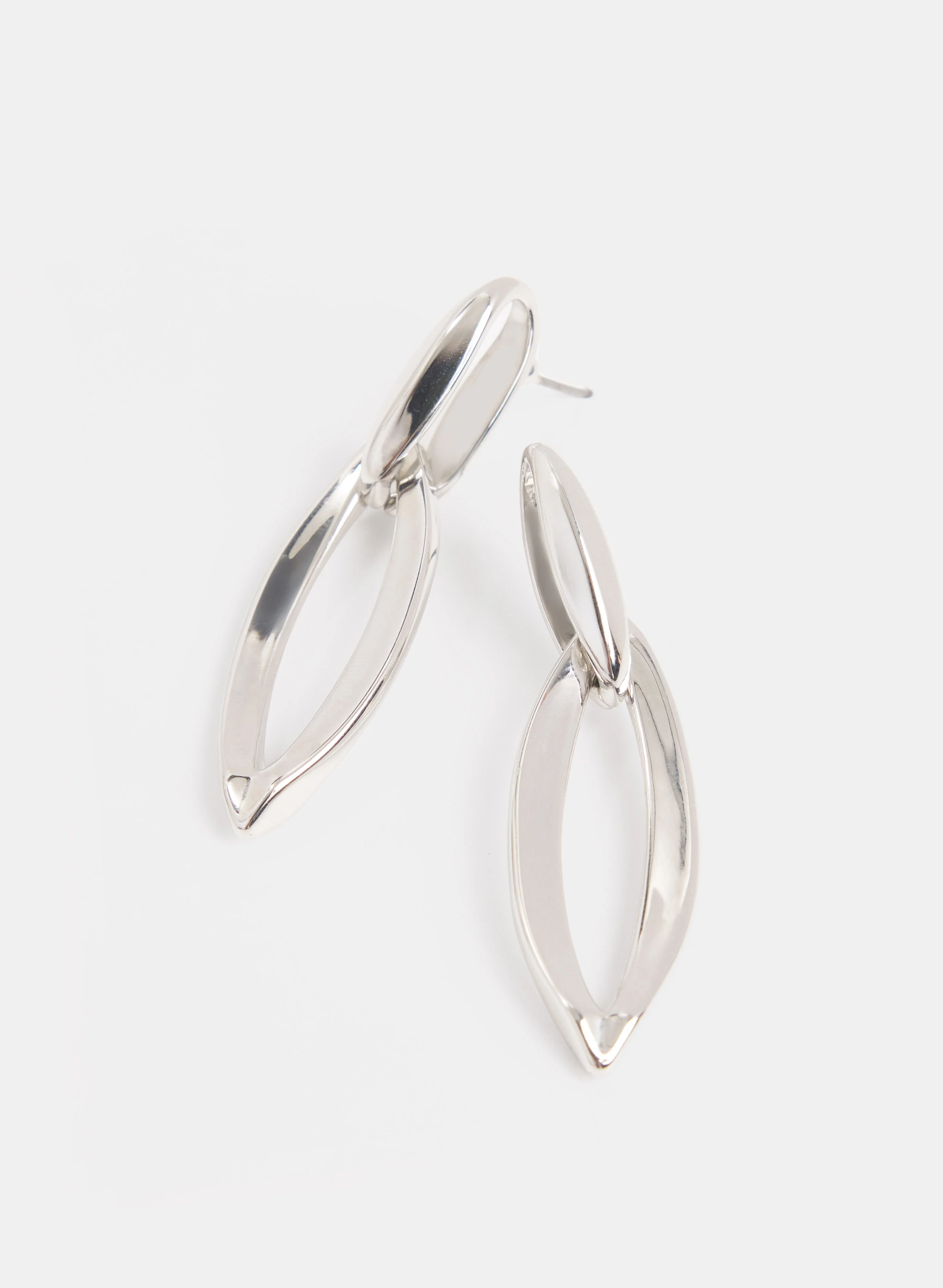 Oval Dangle Earrings - Image 2