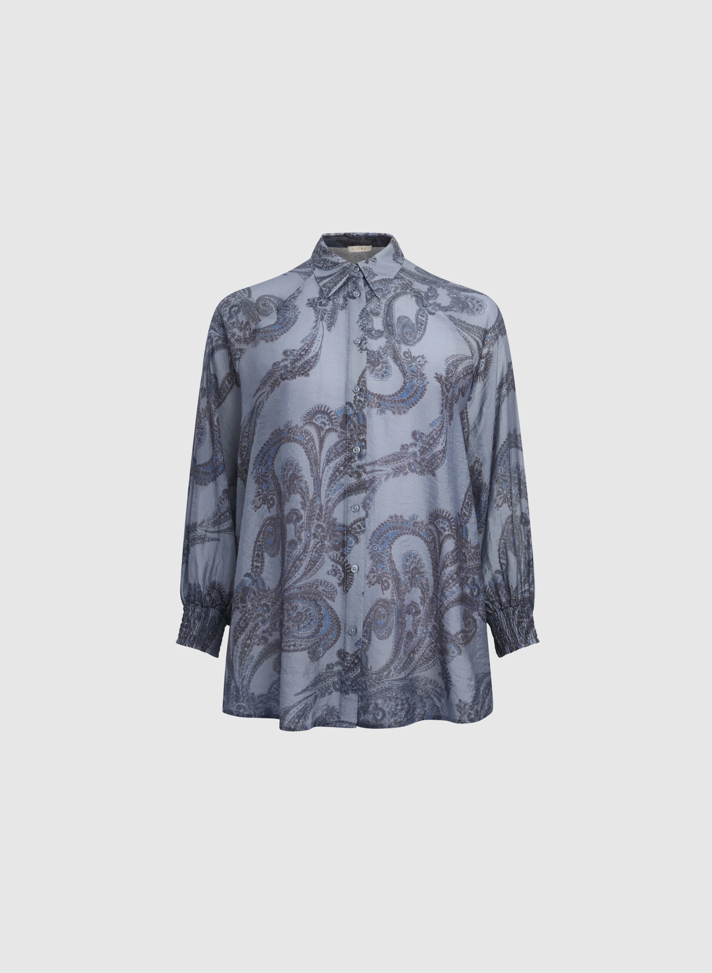 Paisley Long Sleeve Blouse - Image 6