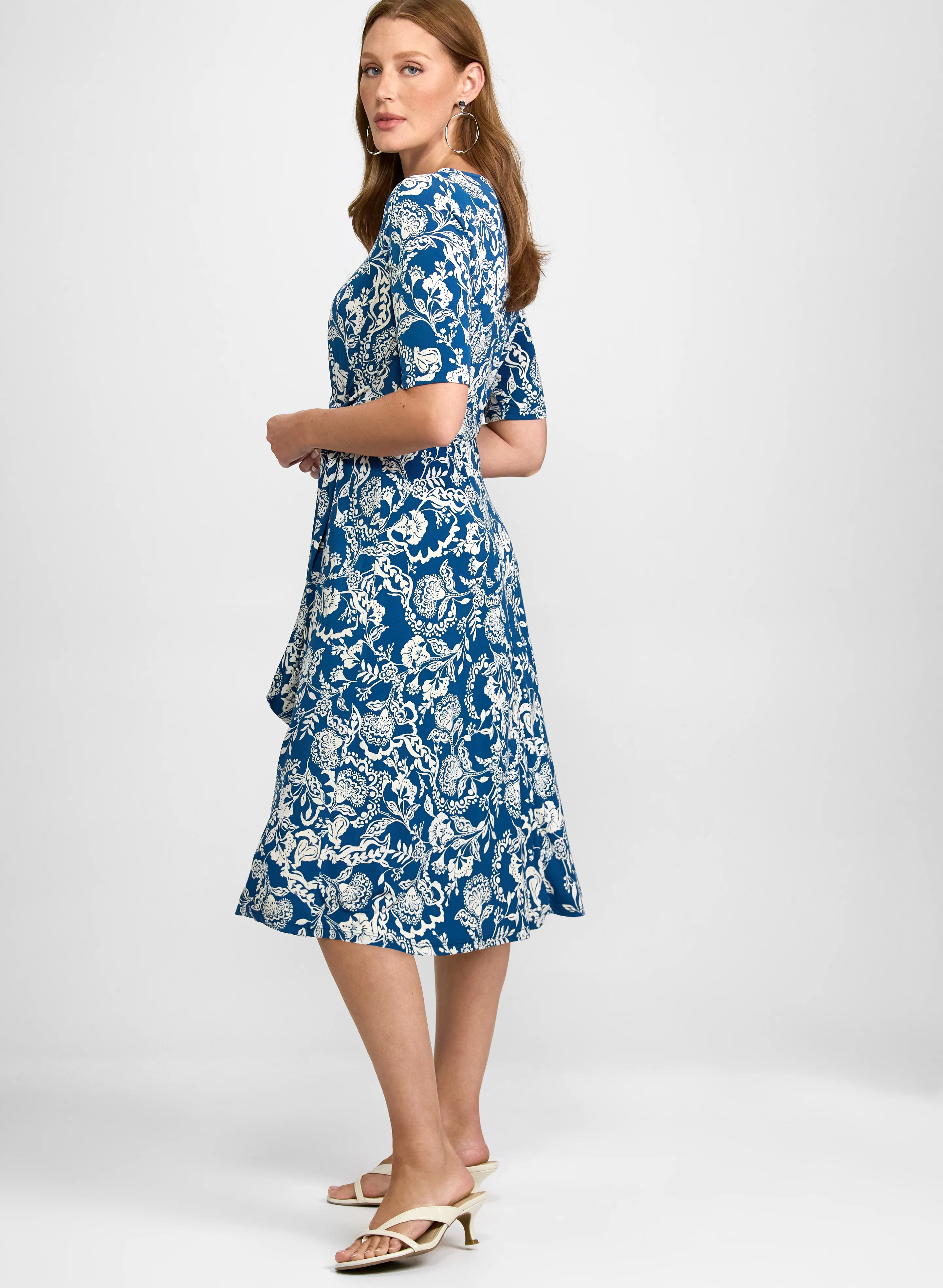 Paisley Midi Dress - Image 3