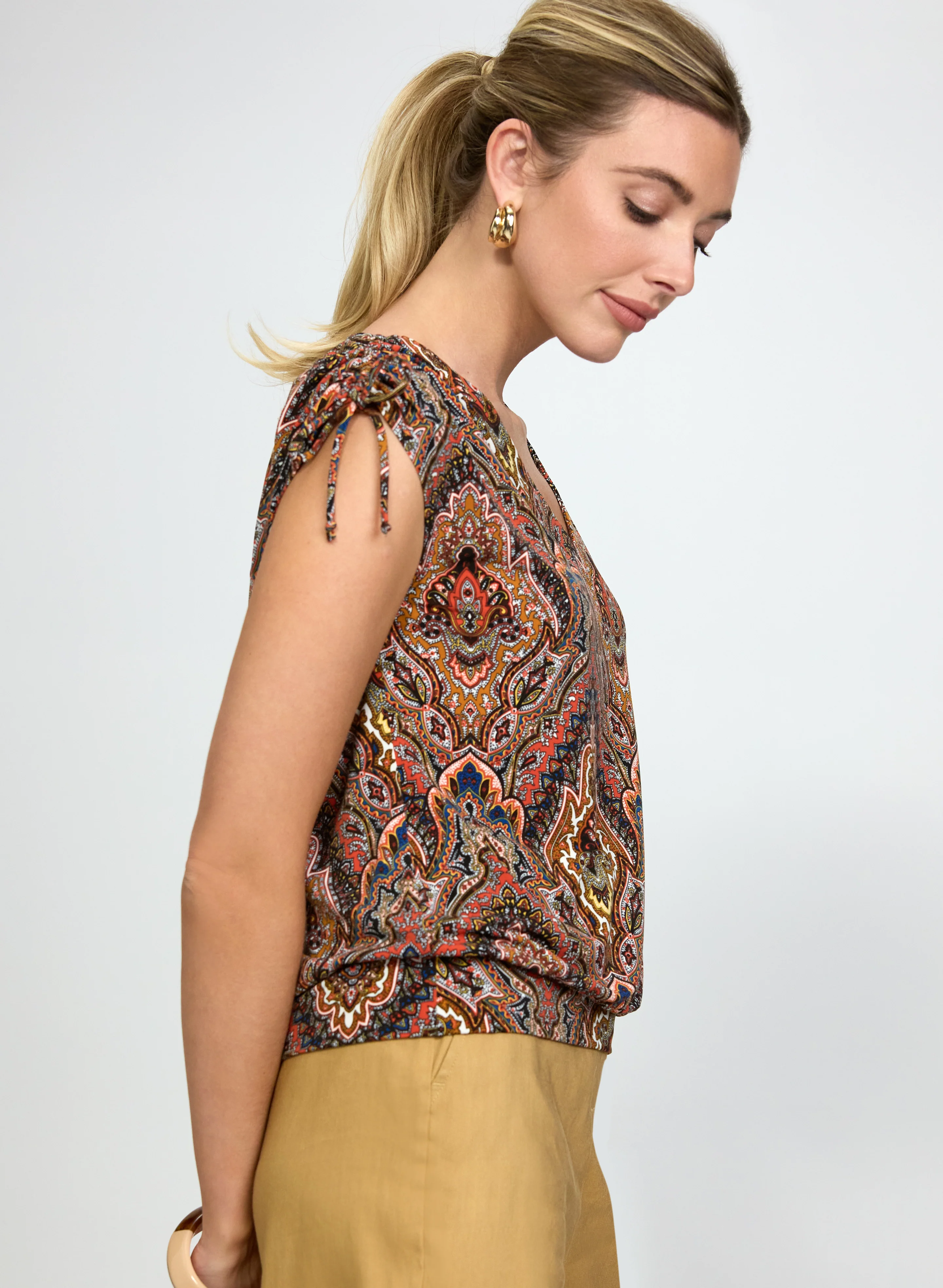 Paisley Print Top - Image 5