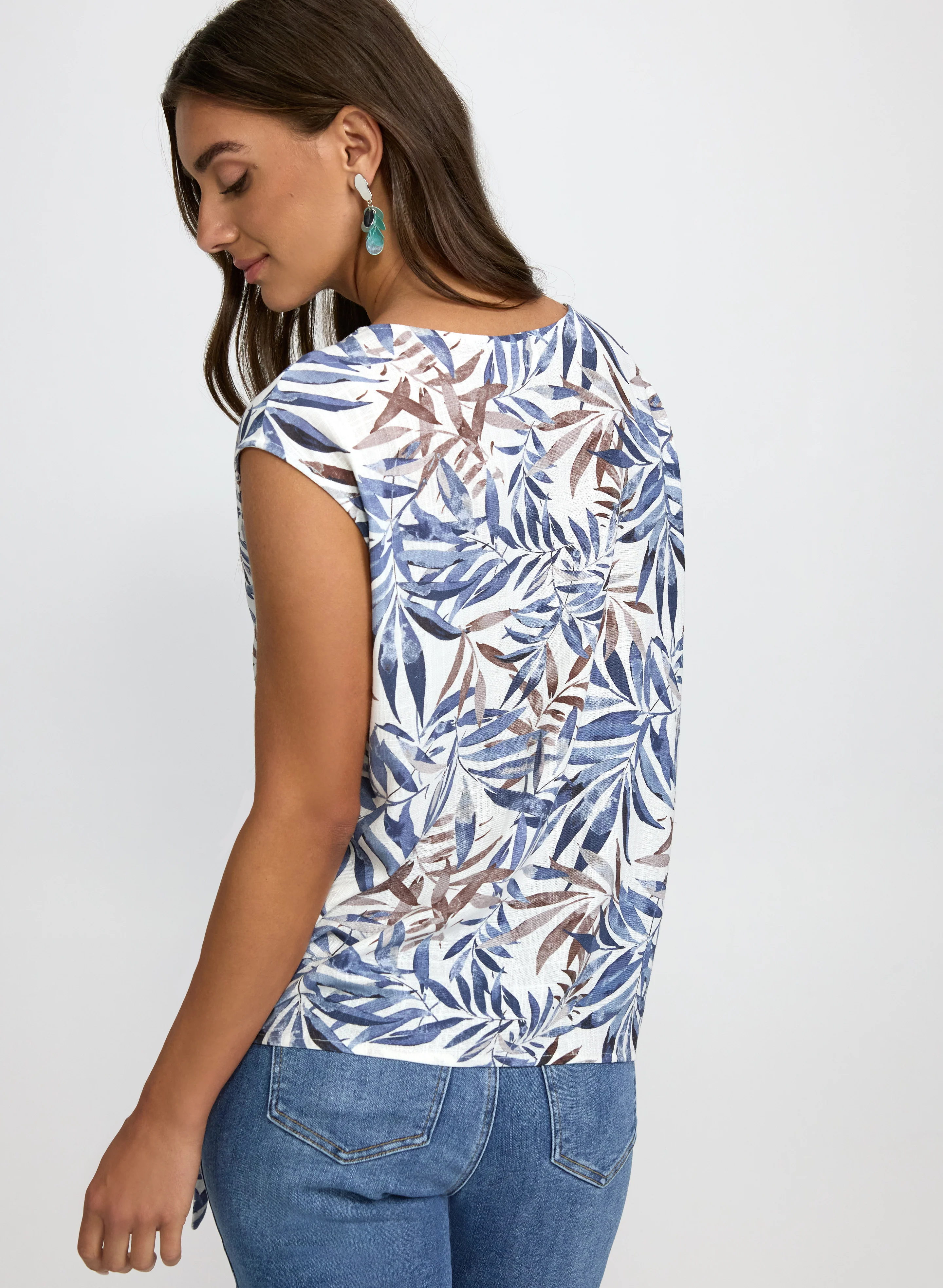 Palm Print Top - Image 5