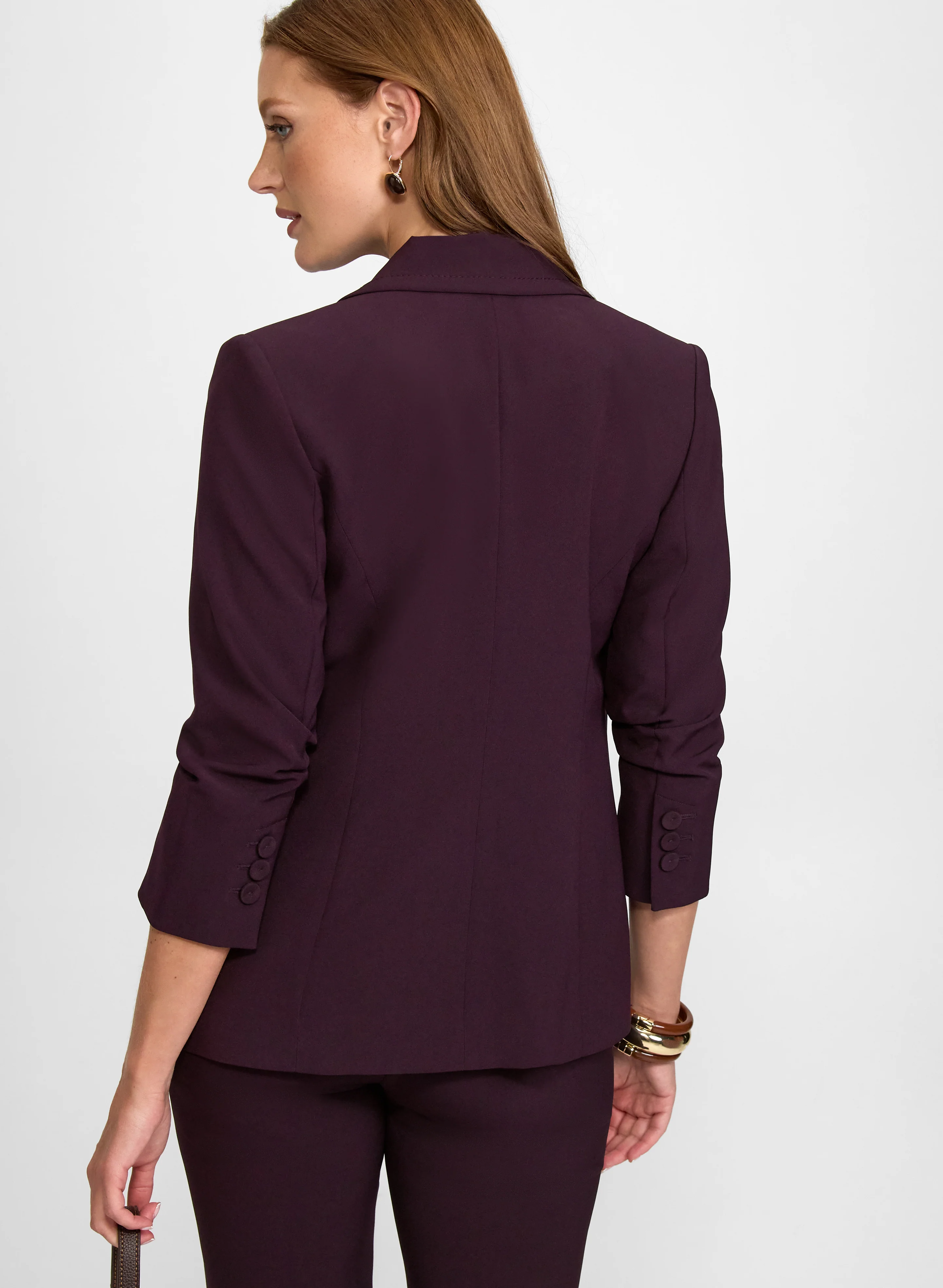Peaked Lapel Blazer - Image 5