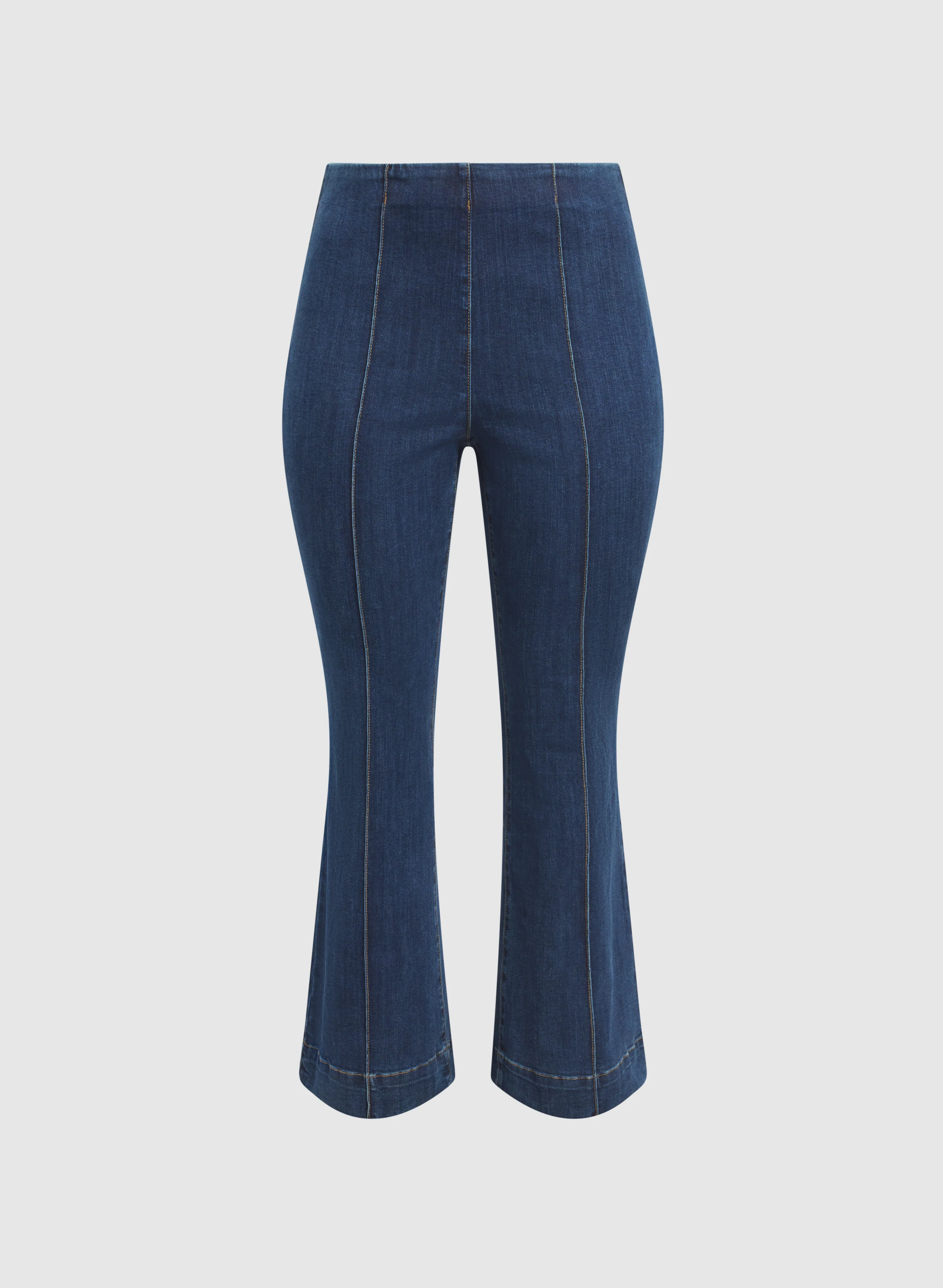Pull-On Flare Jeans - Image 6
