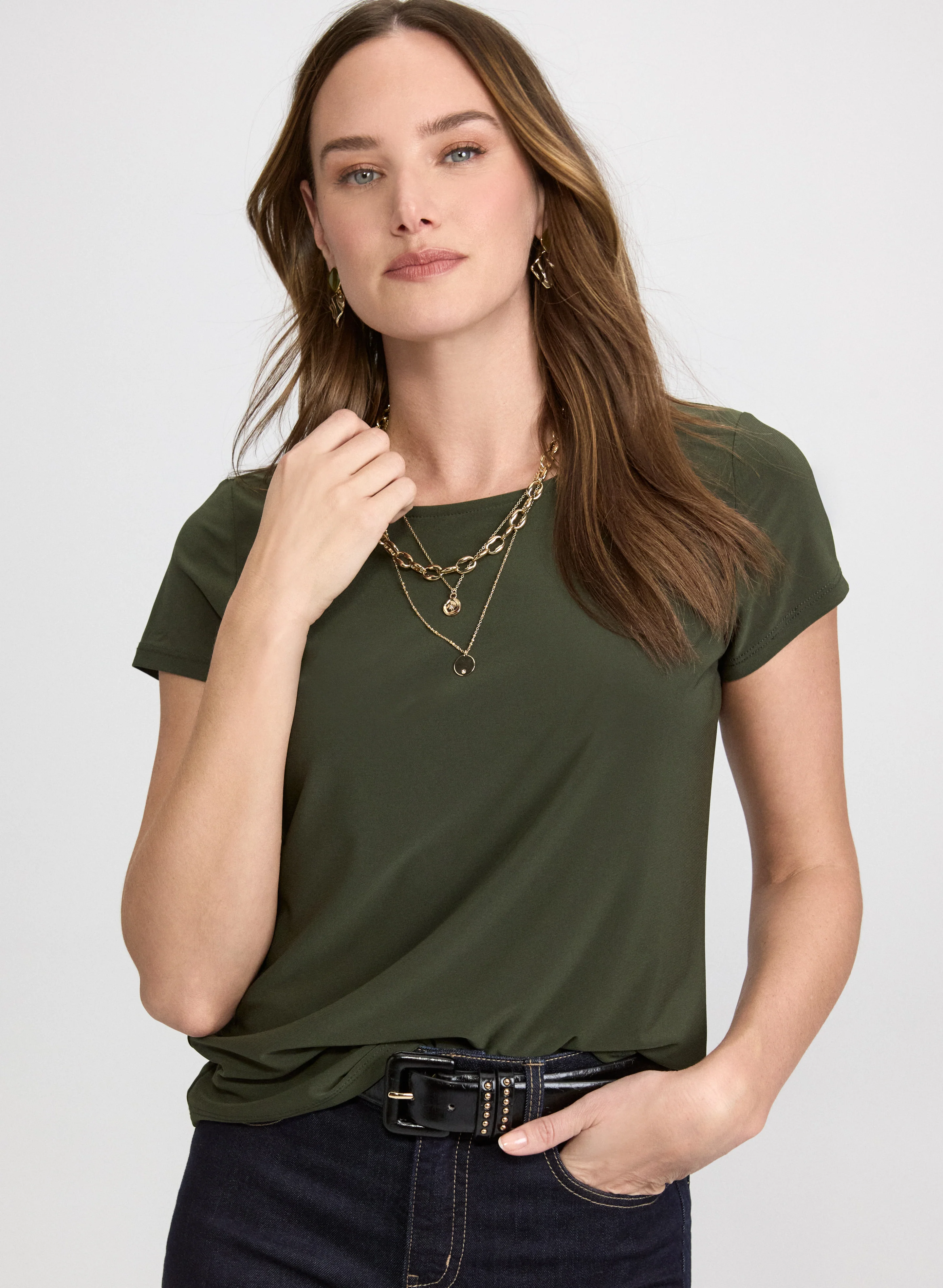 Round Neck Top