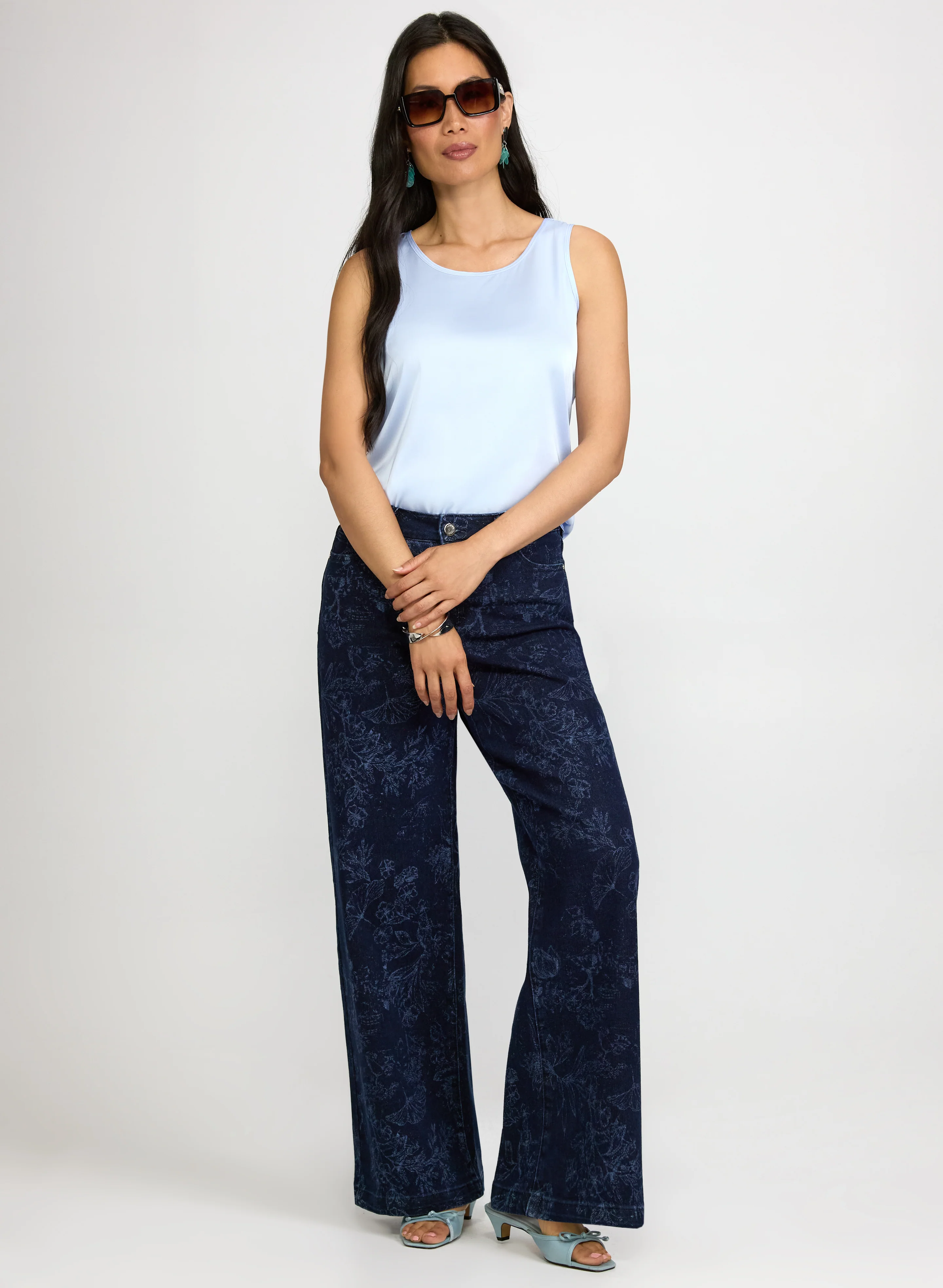 Satin Sleeveless Top - Image 3