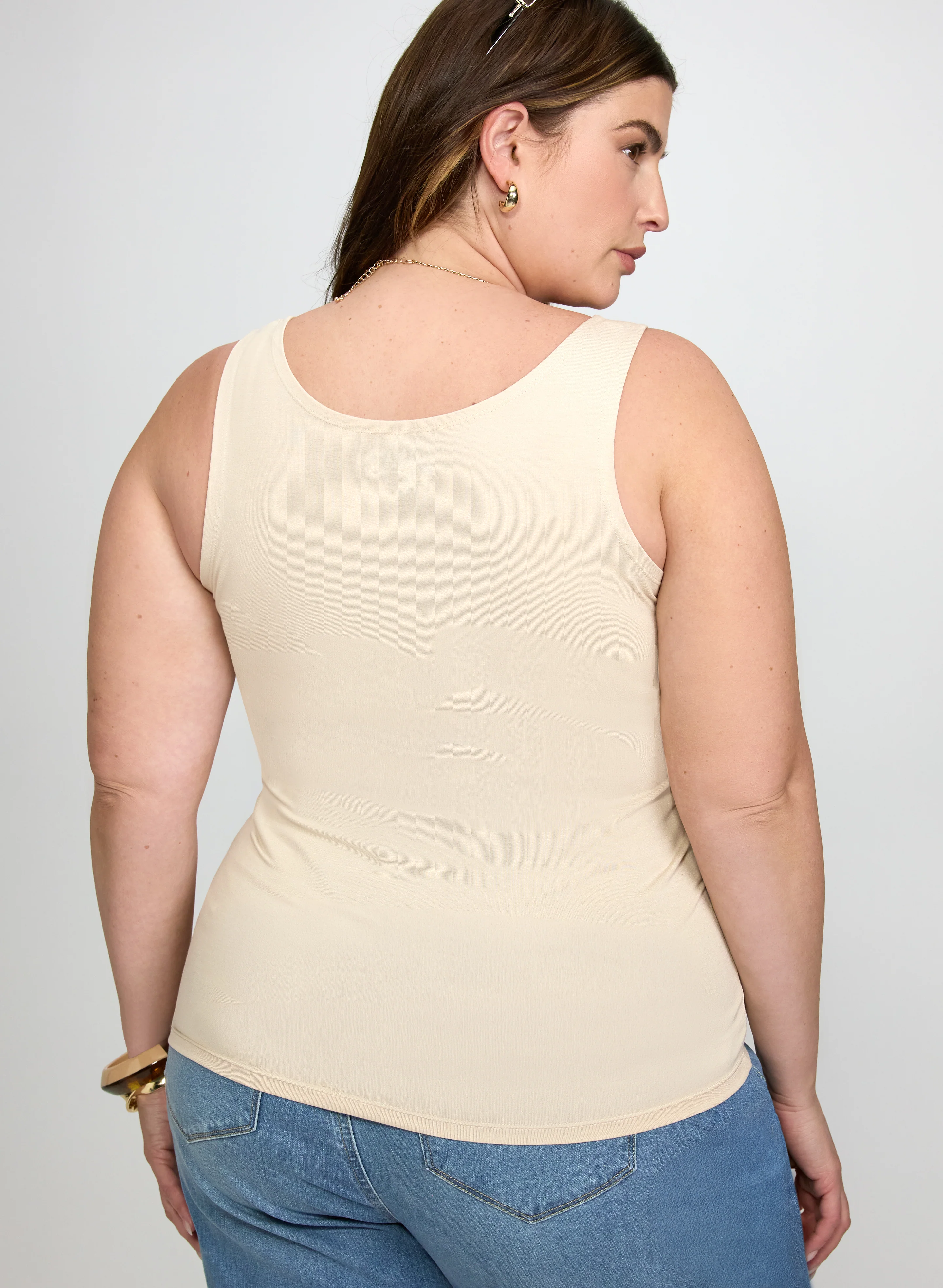 Scoop Neck Tank Top - Image 2