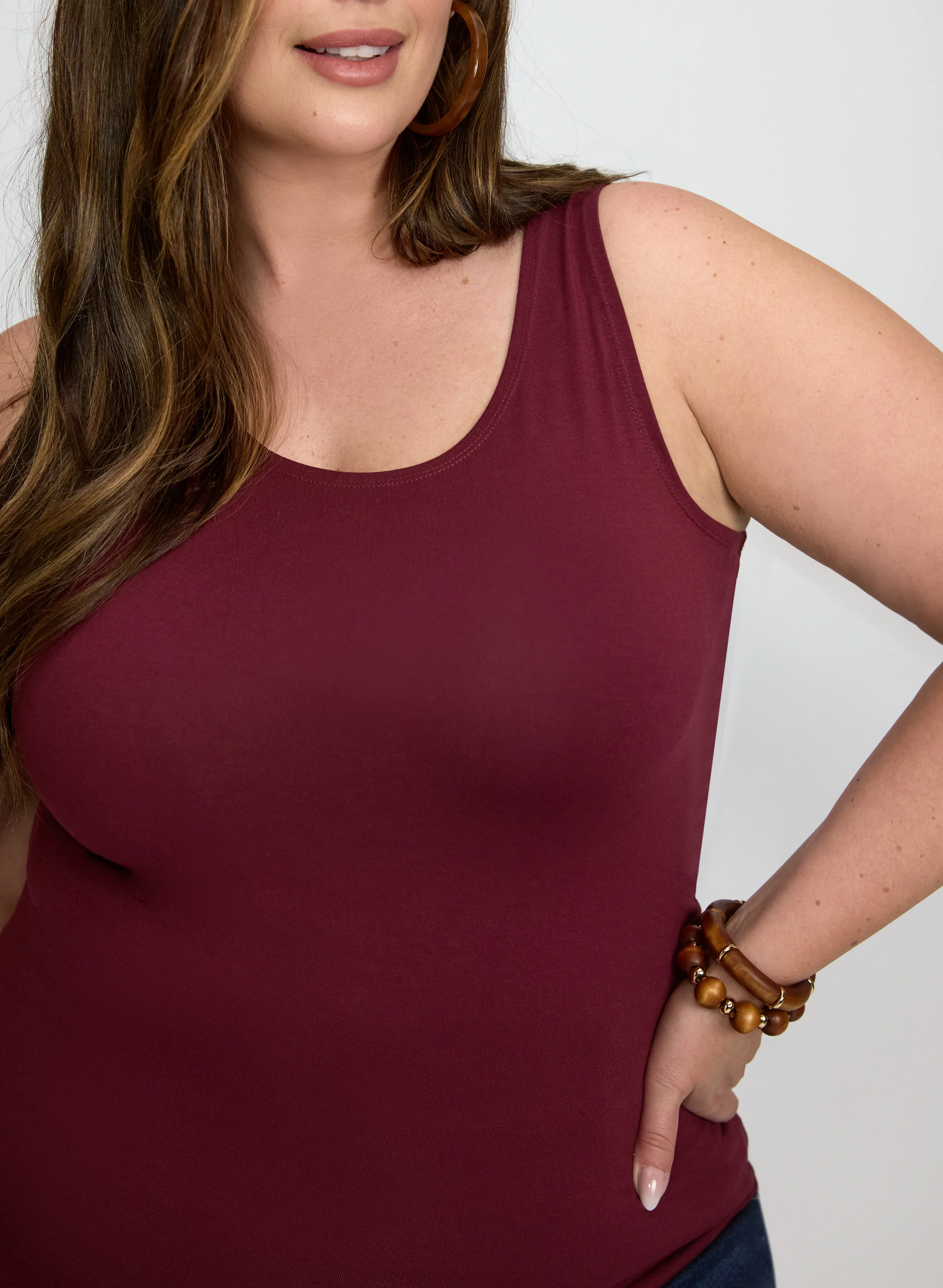 Scoop Neck Tank Top - Image 4