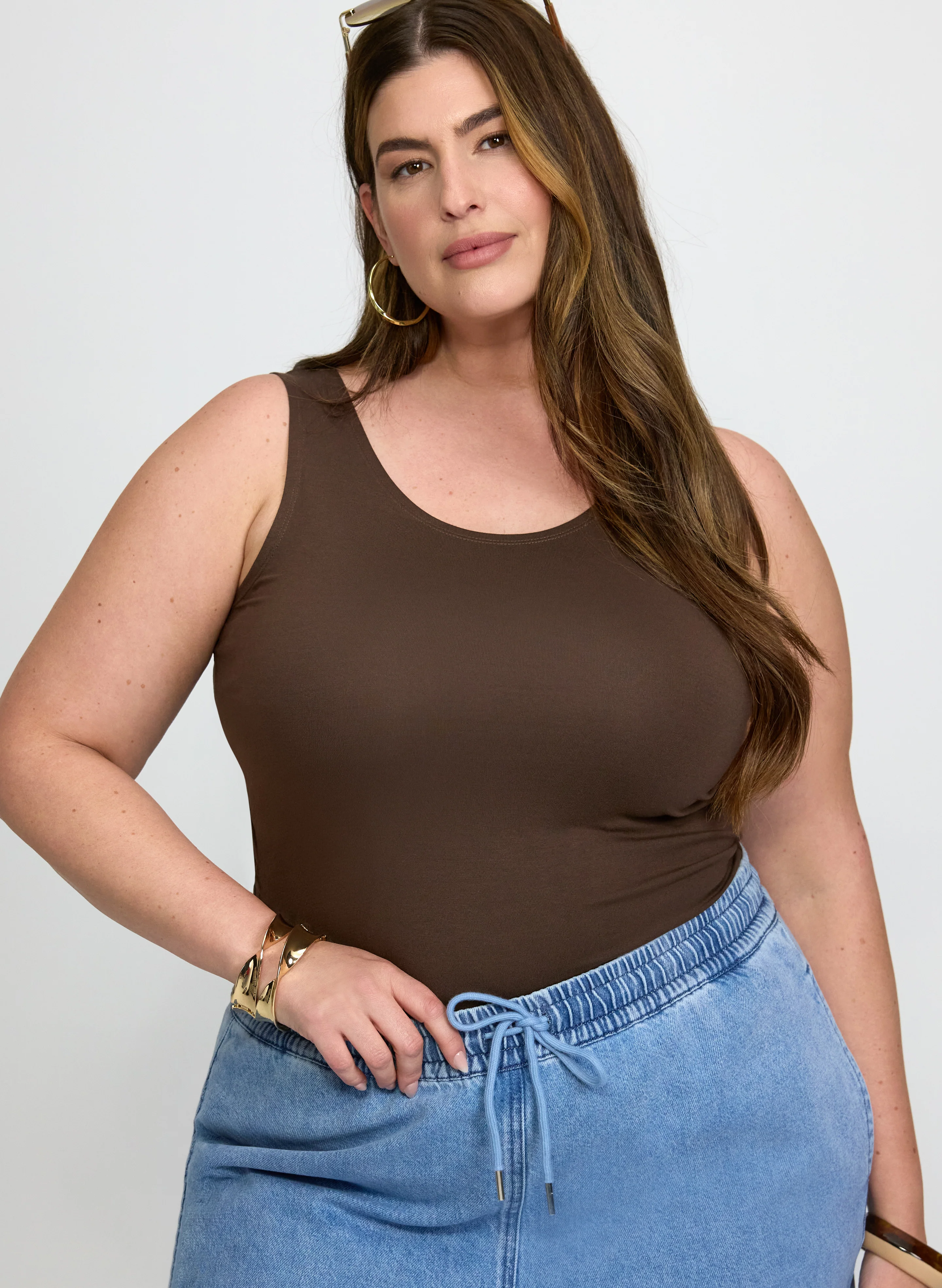 Scoop Neck Tank Top