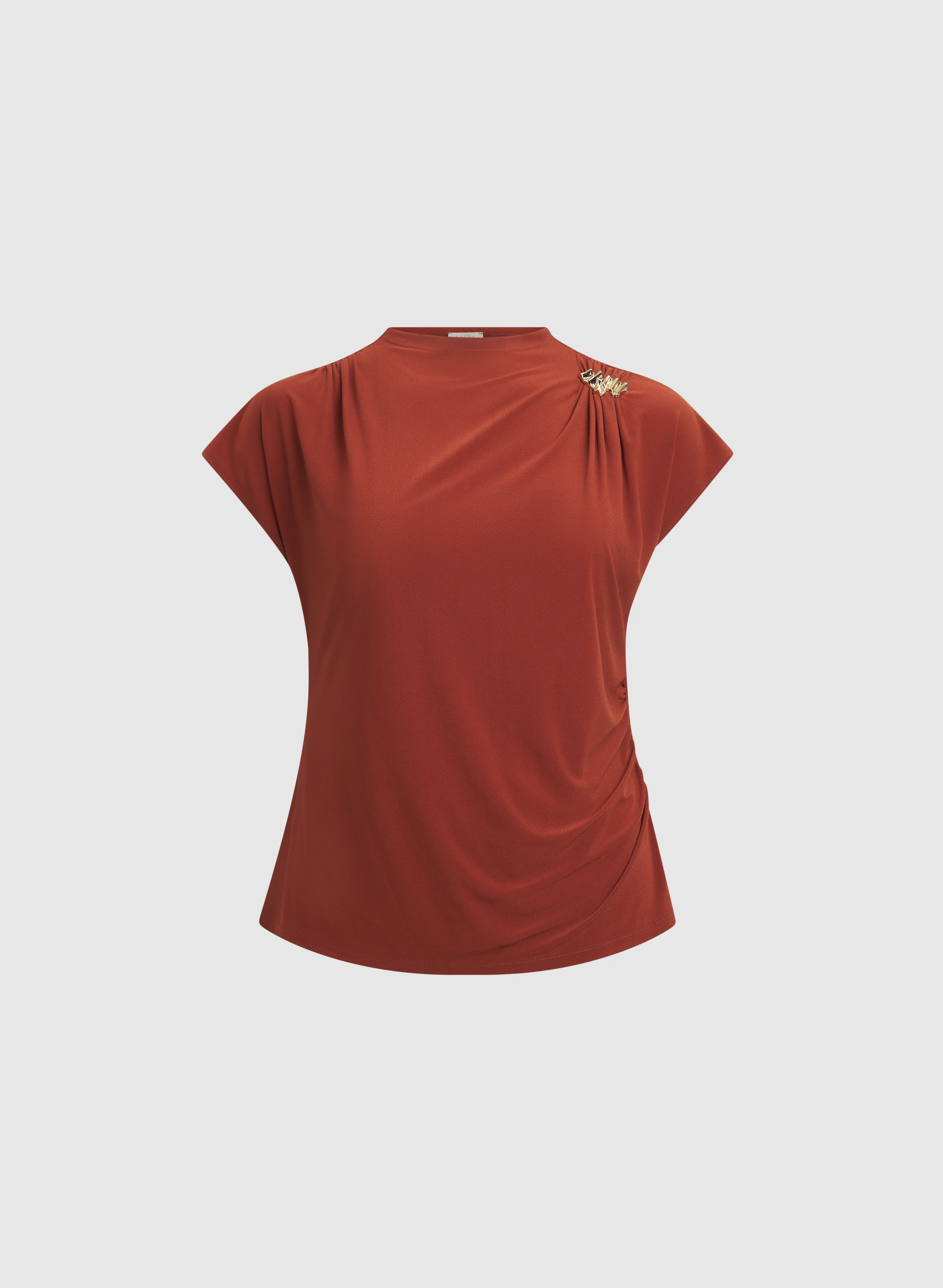 Shoulder Draped Top - Image 6