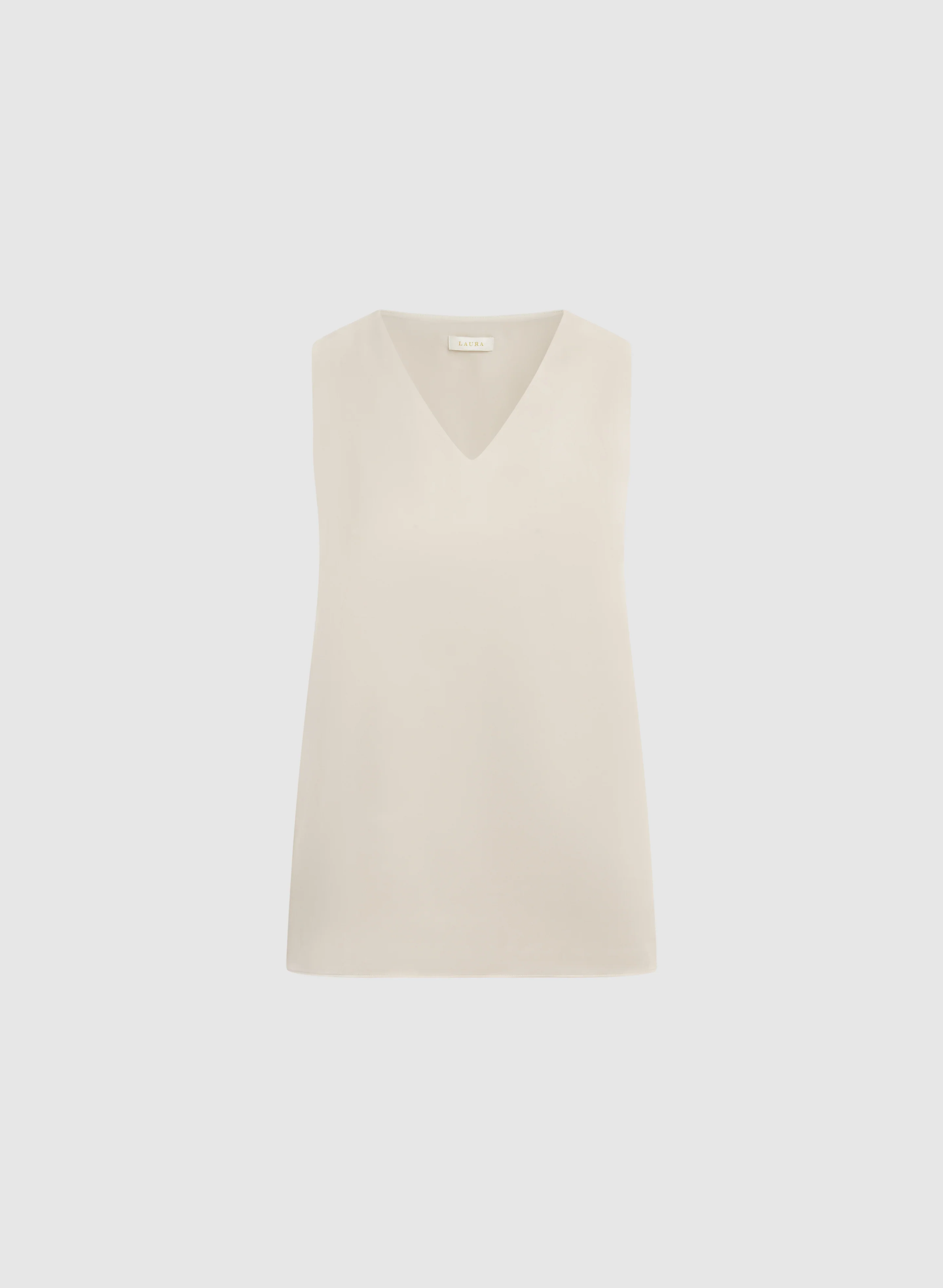 Sleeveless V-Neck Blouse - Image 2