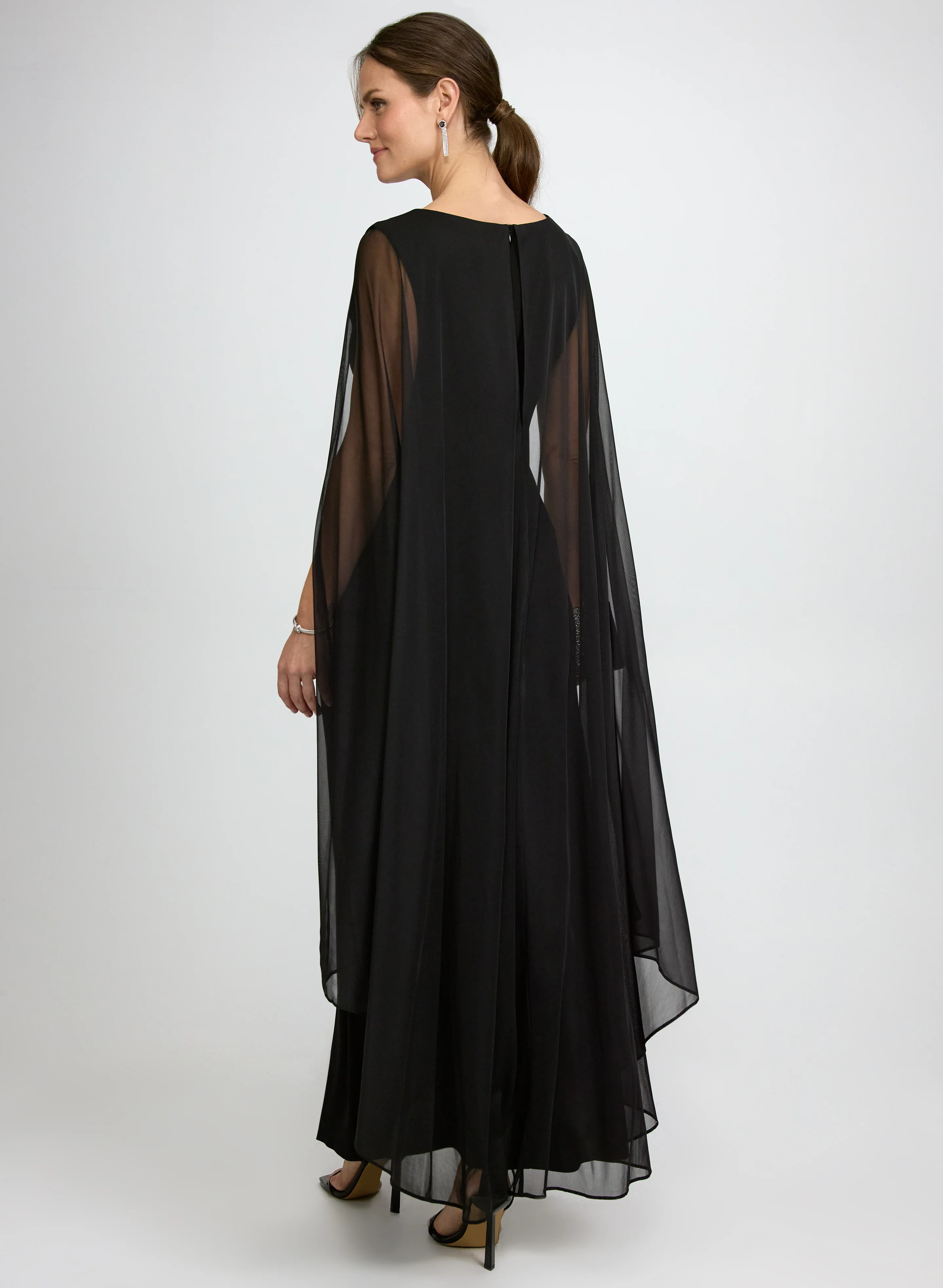 Slit Jersey Dress - Image 5
