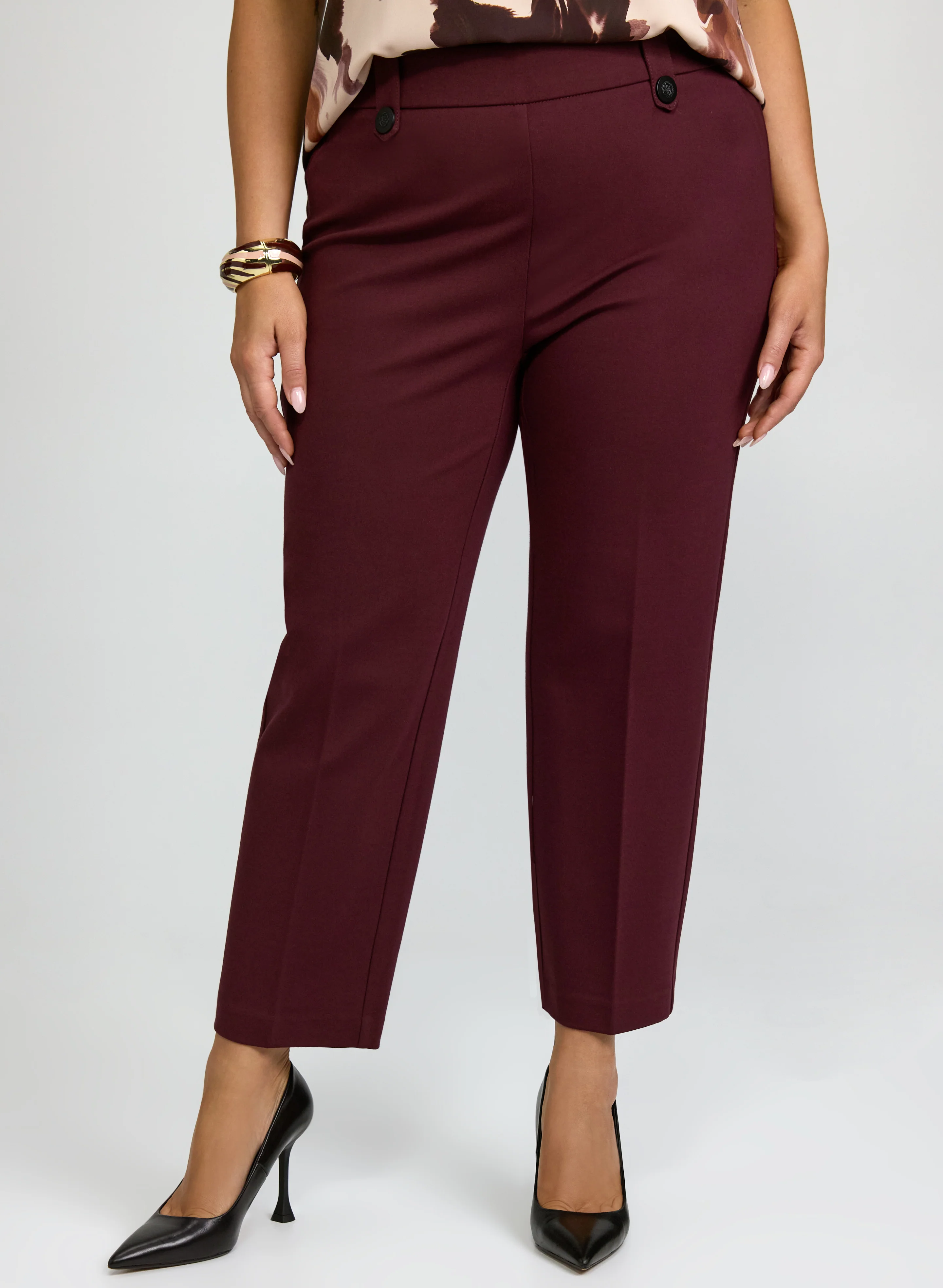 Sofia Slim-Leg Pants