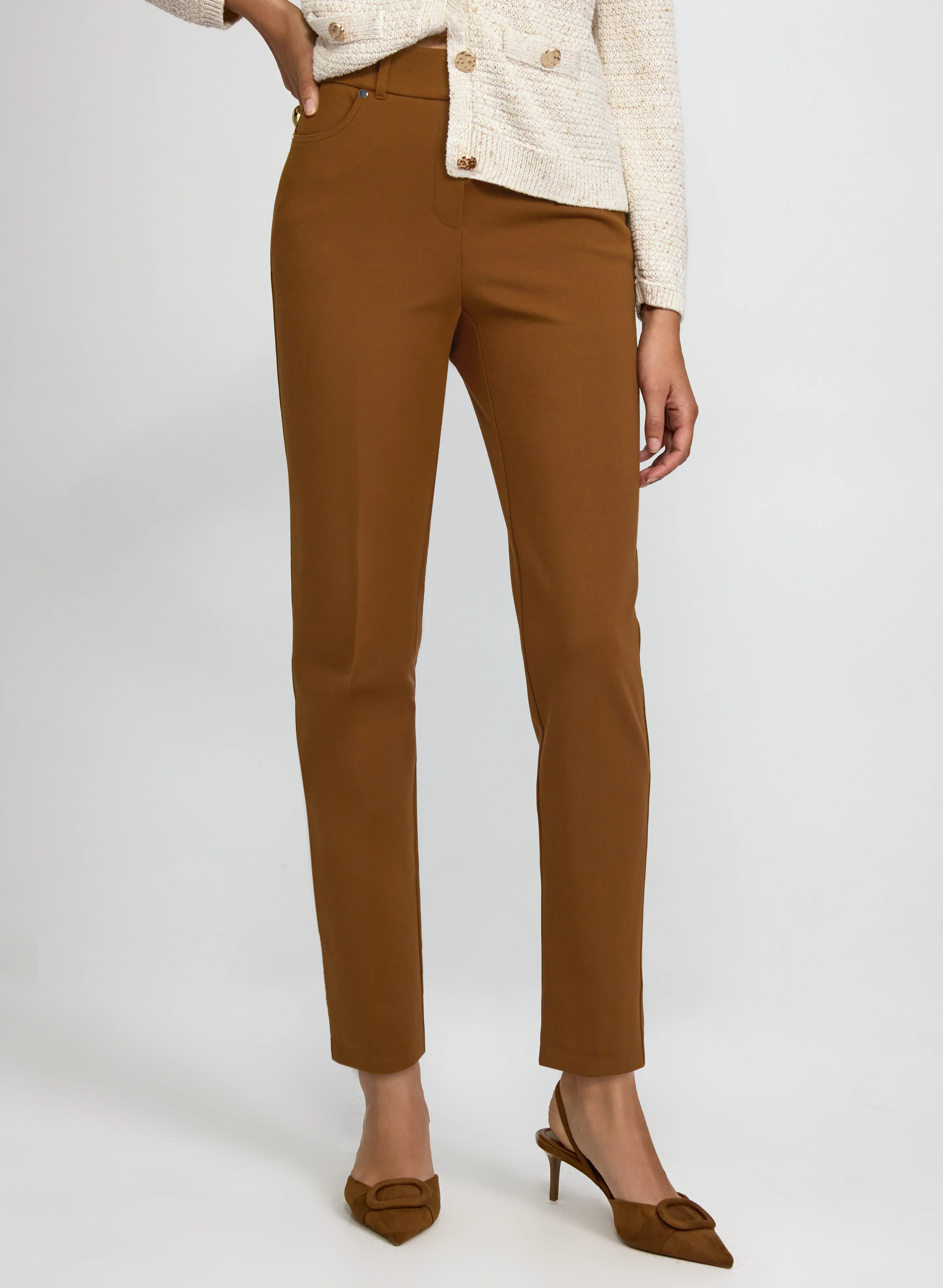 Sofia Slim-Leg Pants
