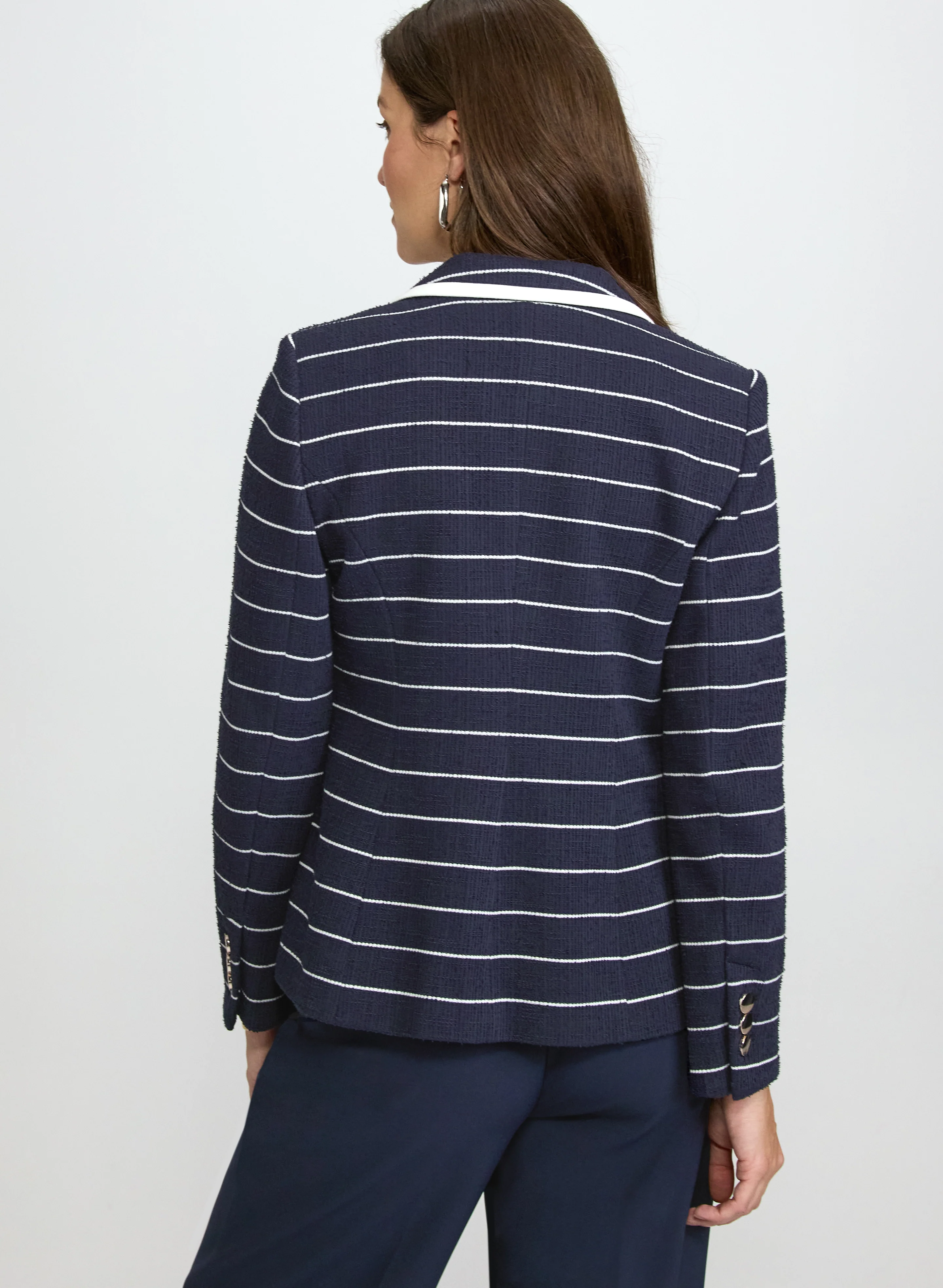 Stripe Knit Jacket - Image 5