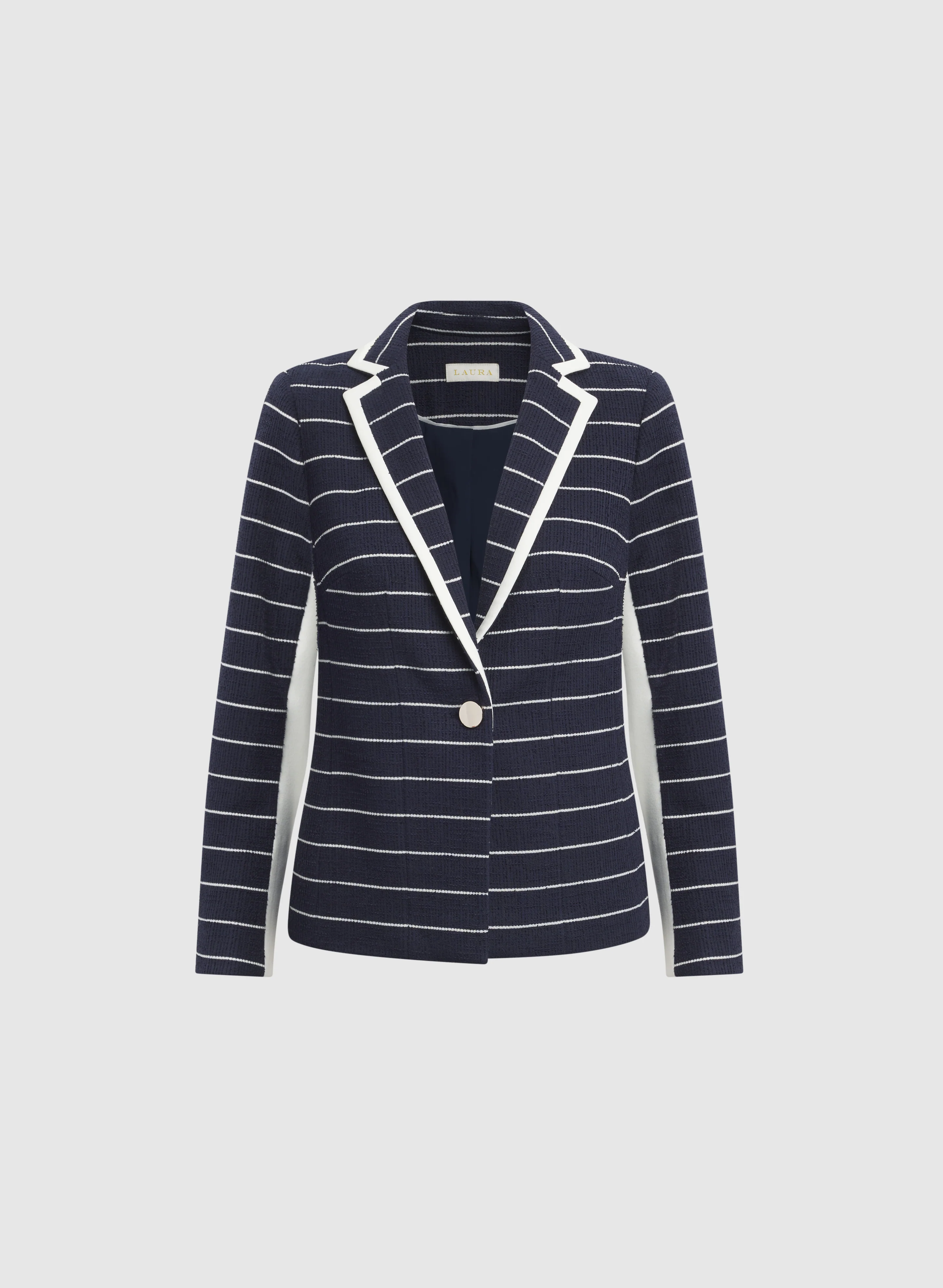 Stripe Knit Jacket - Image 6