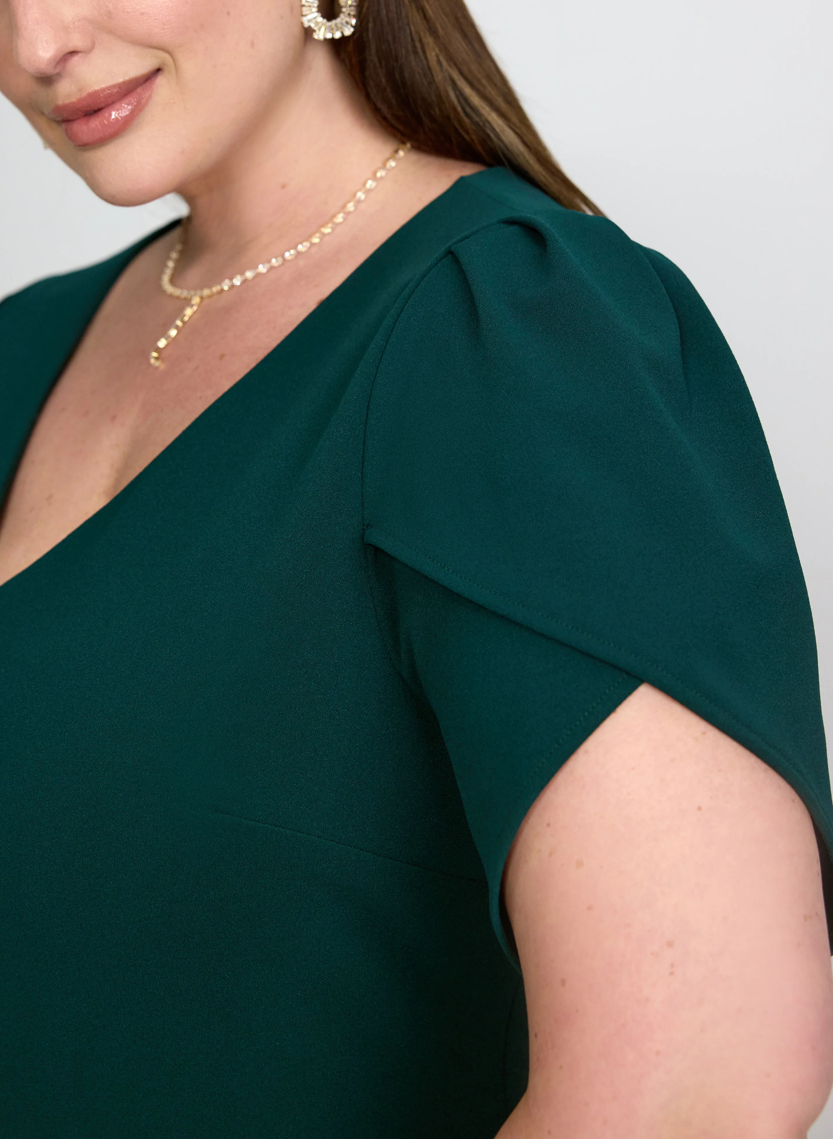 Tulip Sleeve Dress - Image 3