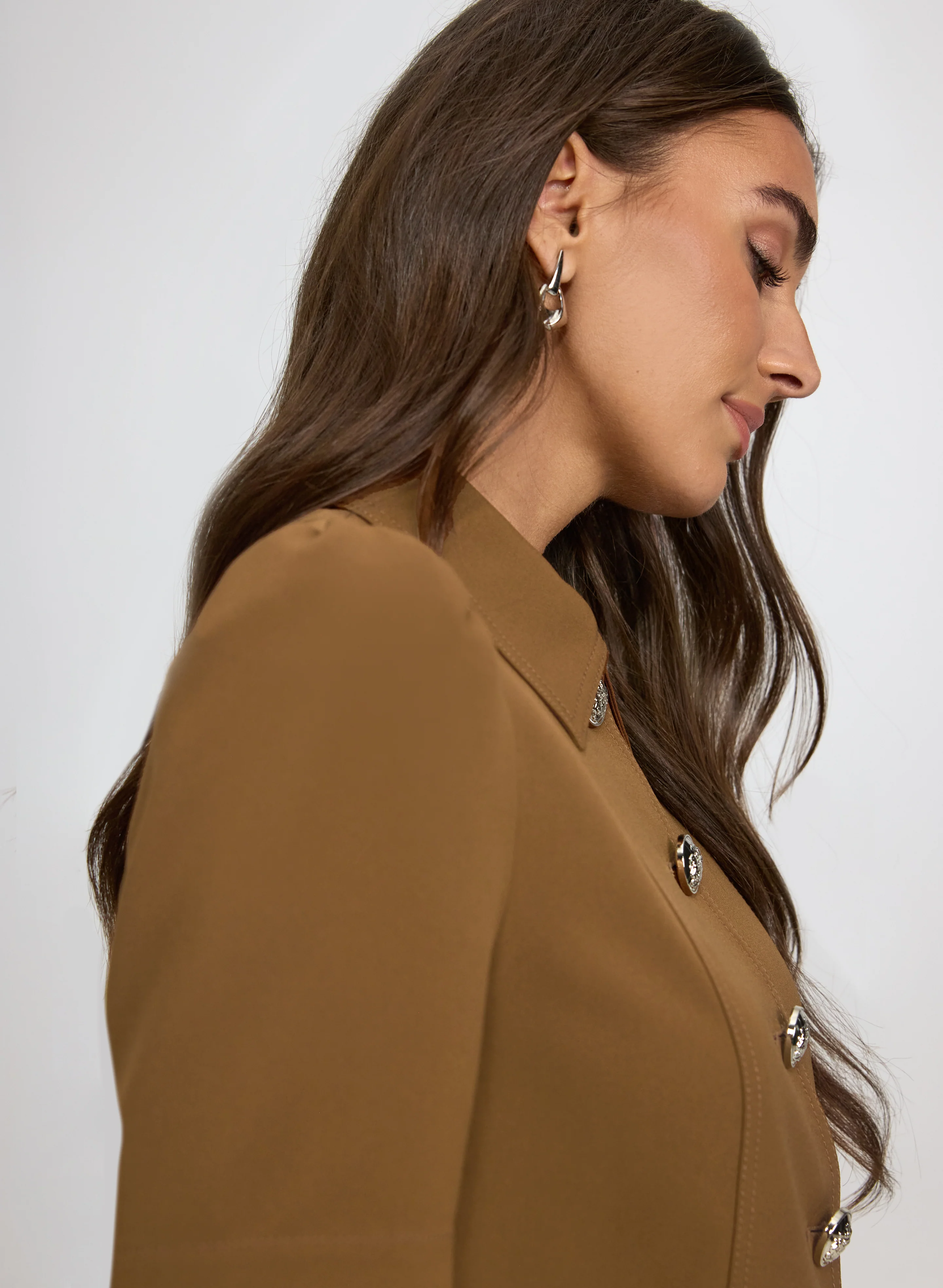 Twill Short Sleeve Jacket - Image 5