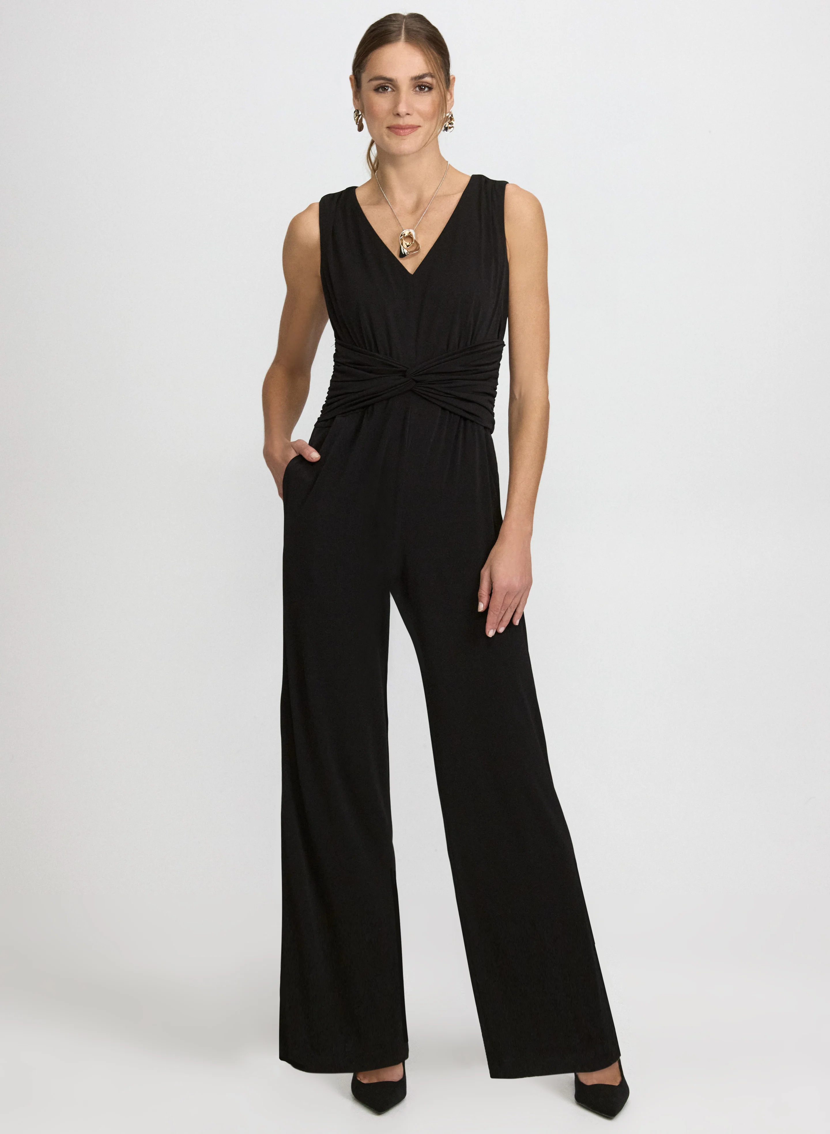 Twist Detail Jumpsuit