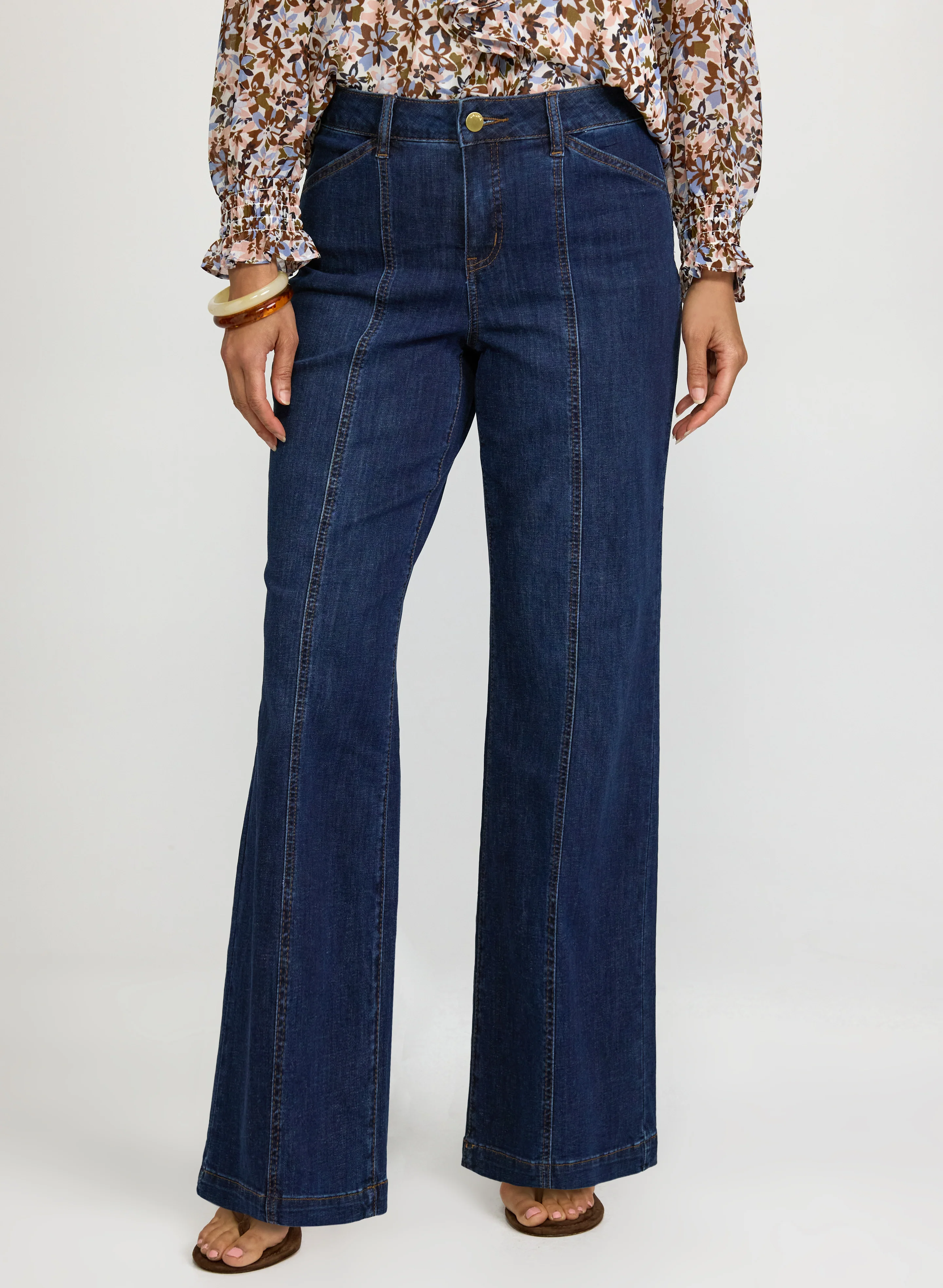 Wide-Leg Jeans