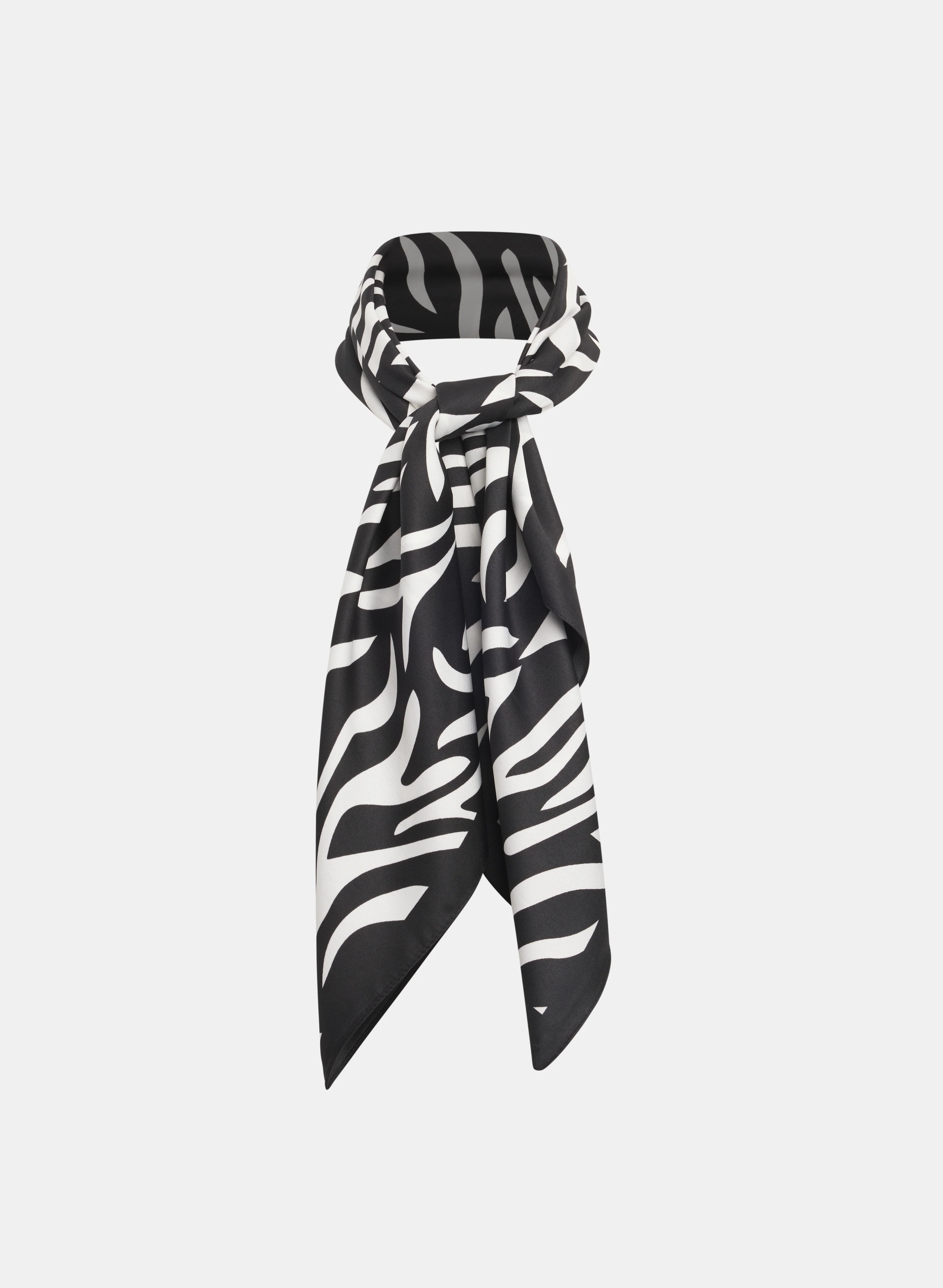 Zebra Print Scarf