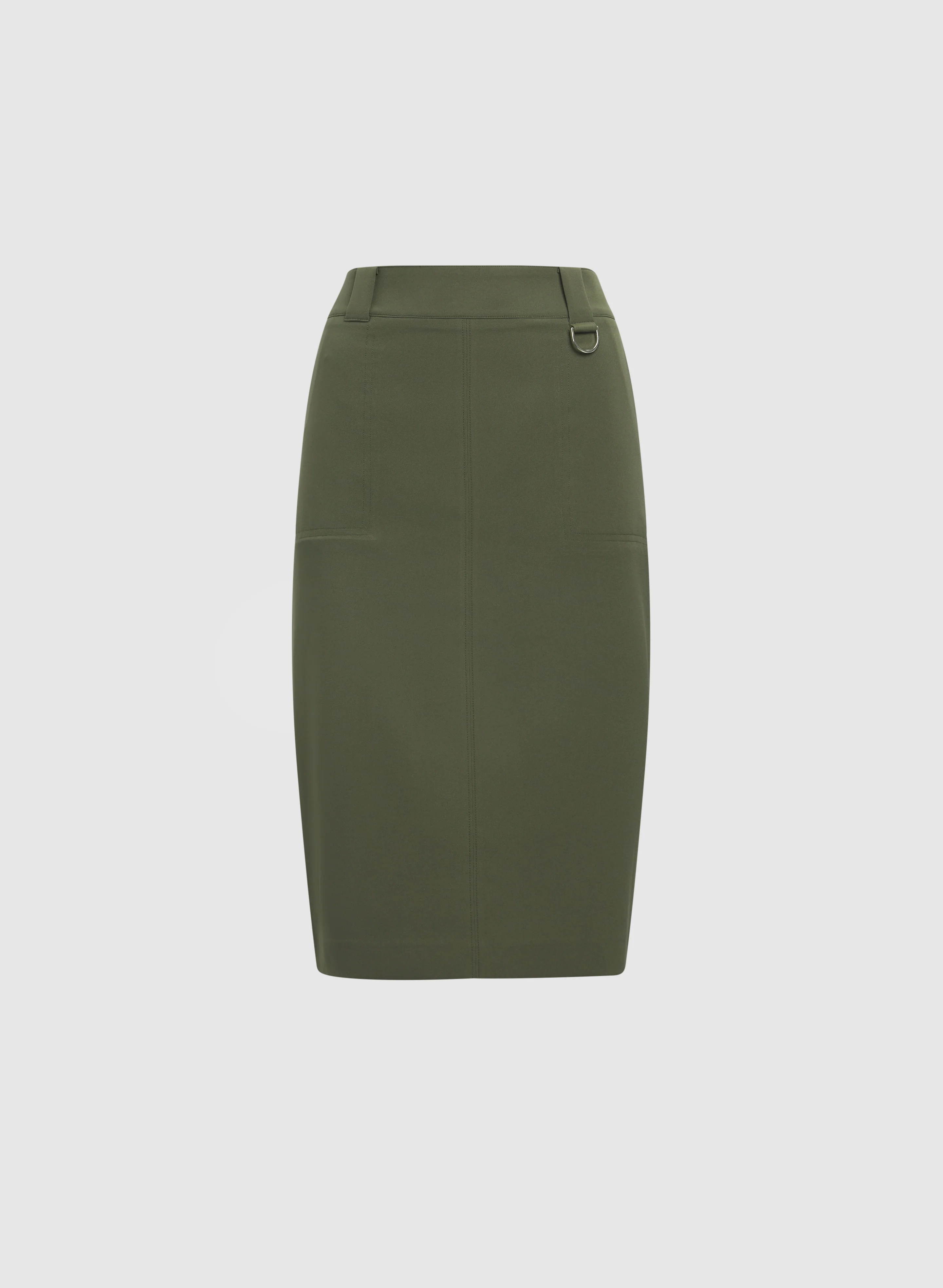 Zip-Up Pencil Skirt - Image 6